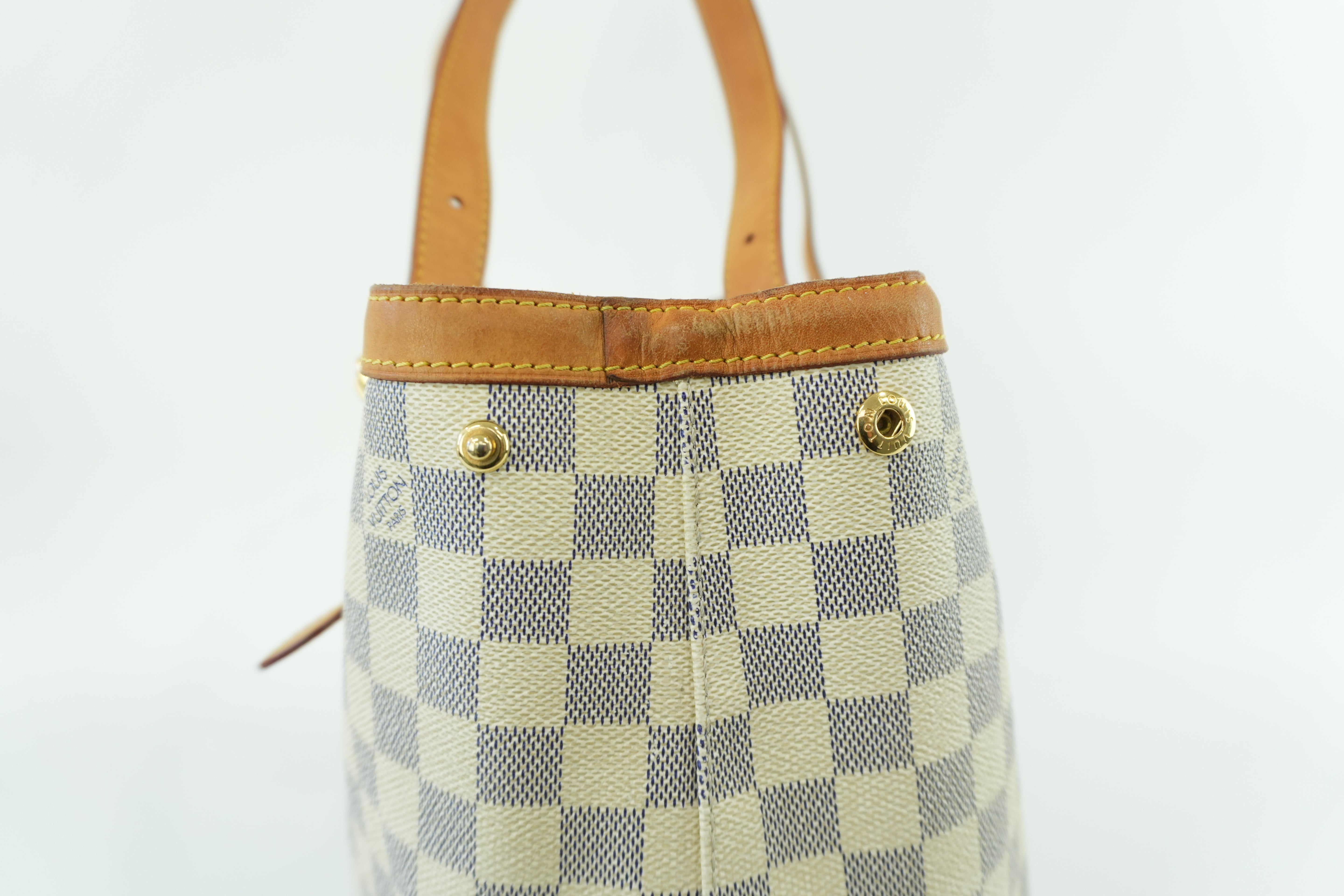 Louis Vuitton Damier Azur Hampstead MM Shoulder Bag Used