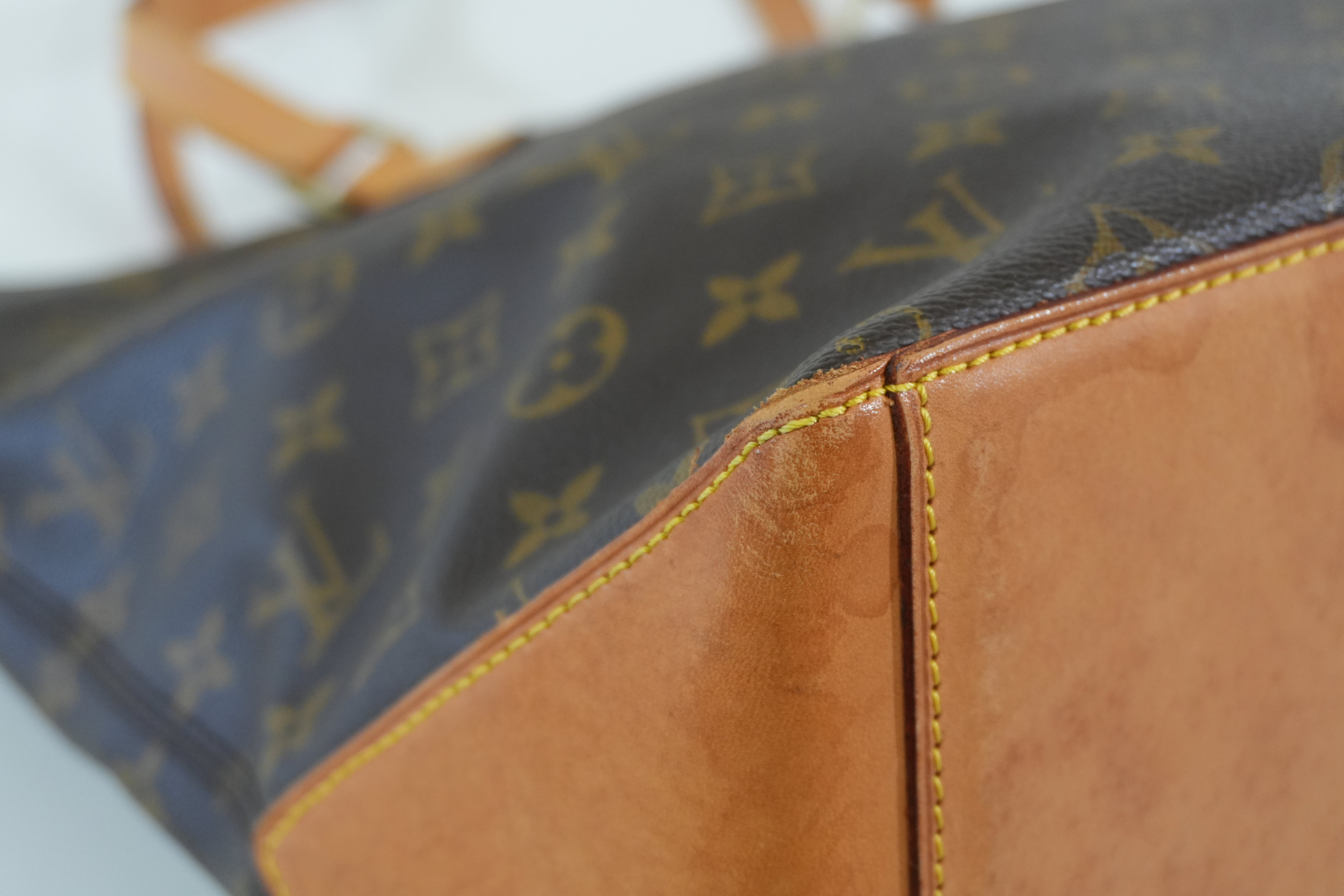 Pre-owned Louis Vuitton Monogram Cabas Mezzo Tote Bag