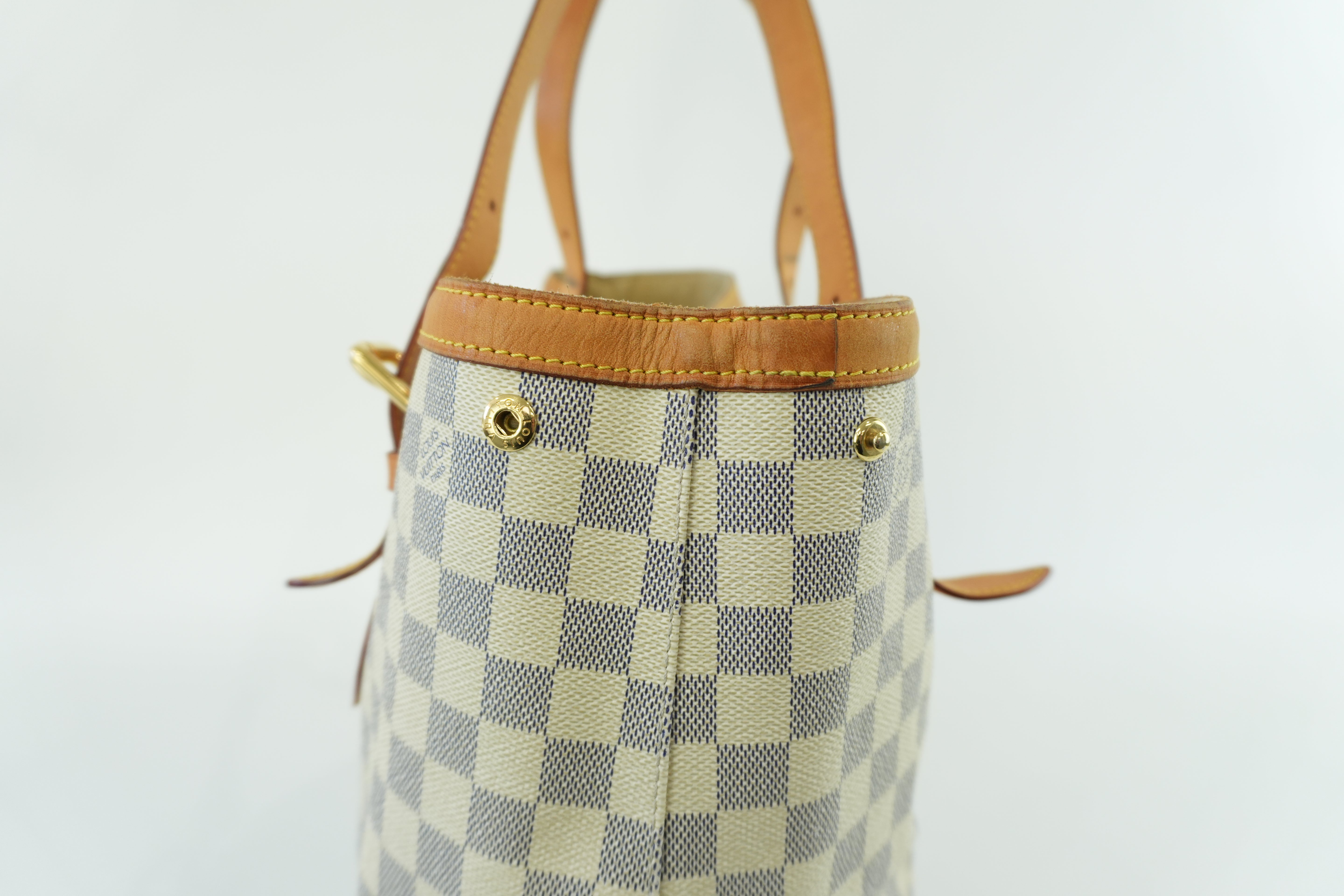 Louis Vuitton Damier Azur Hampstead MM Shoulder Bag Used