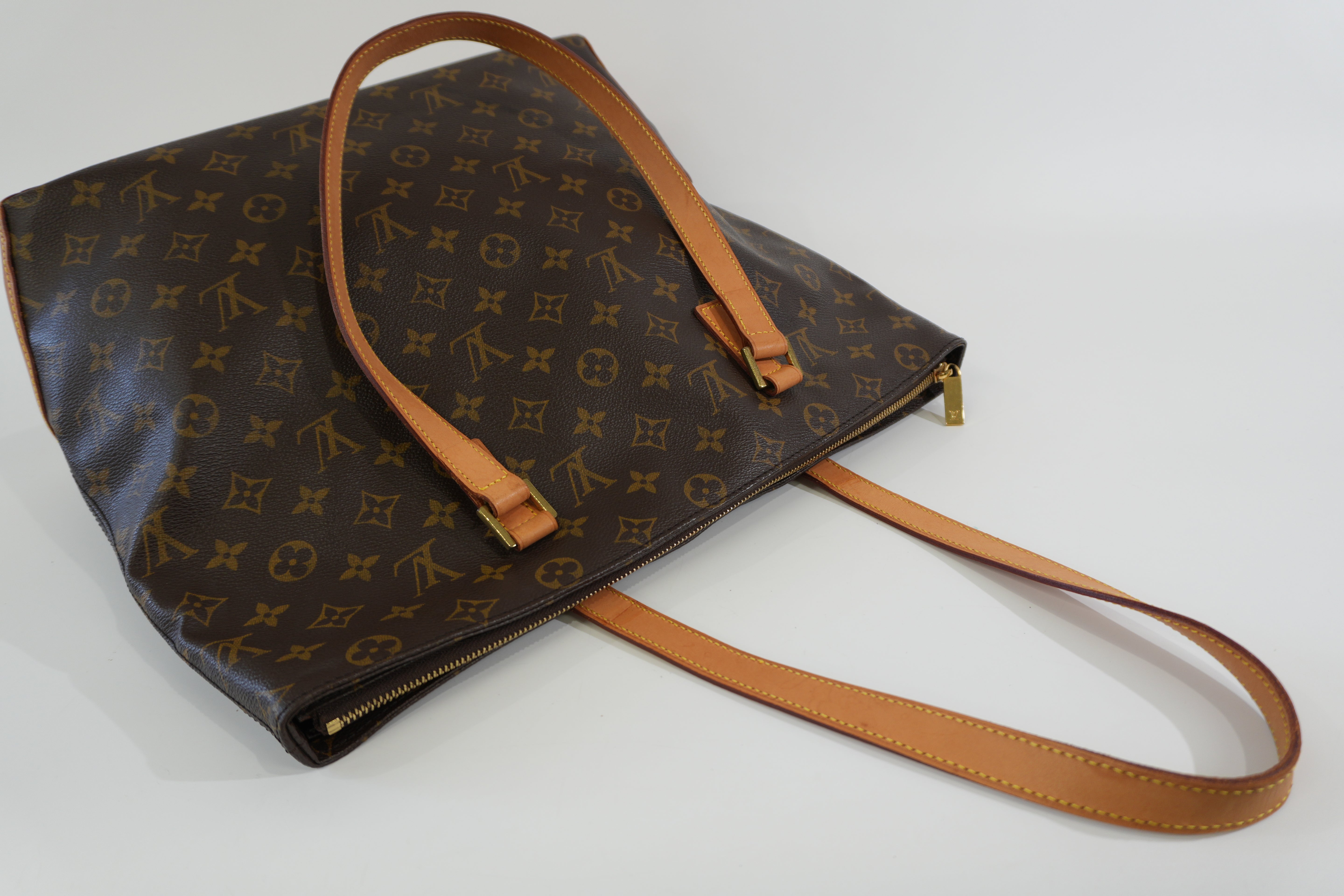 Pre-owned Louis Vuitton Monogram Cabas Mezzo Tote Bag