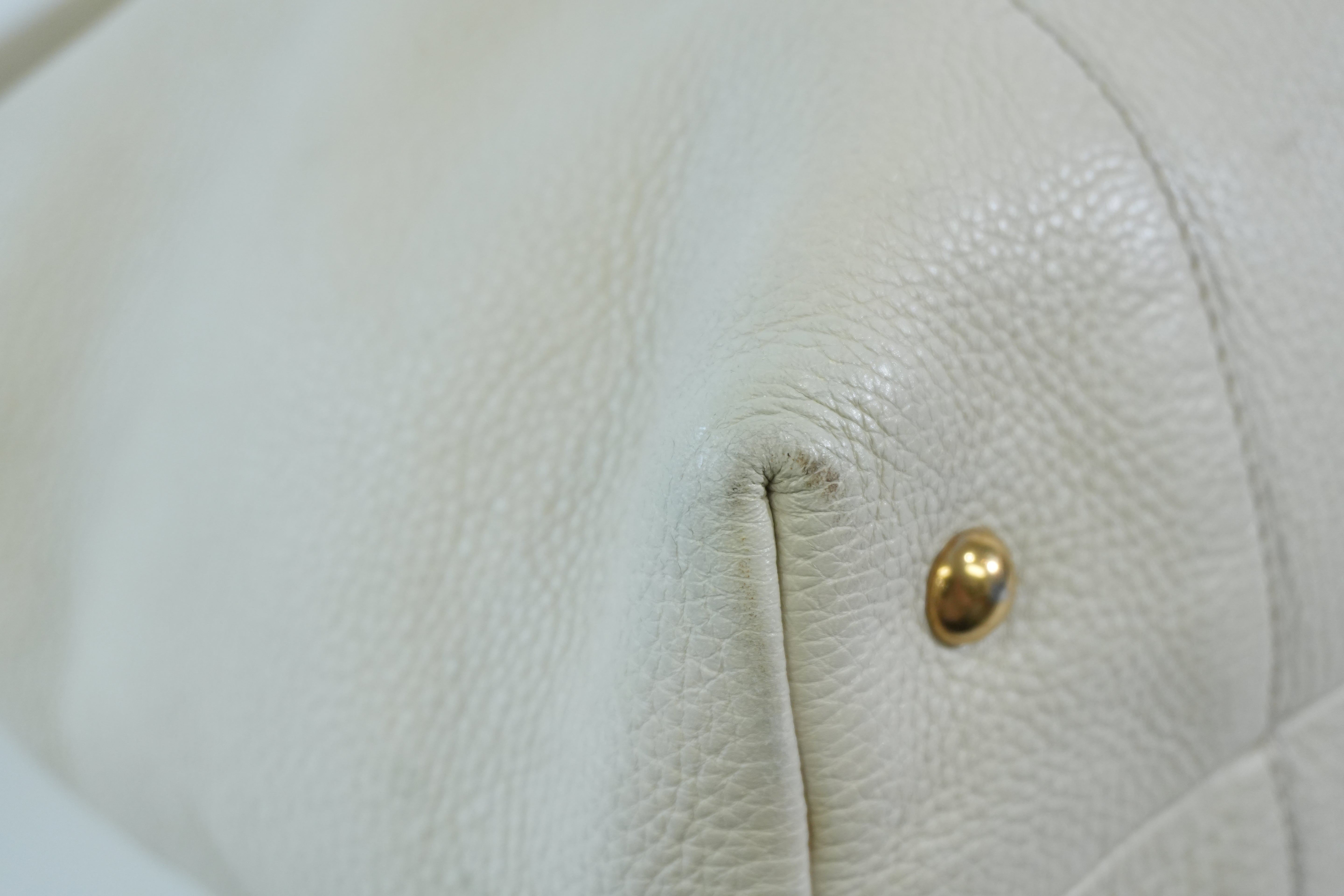 Pre-owned Gucci Interlocking G Tote Bag Ivory