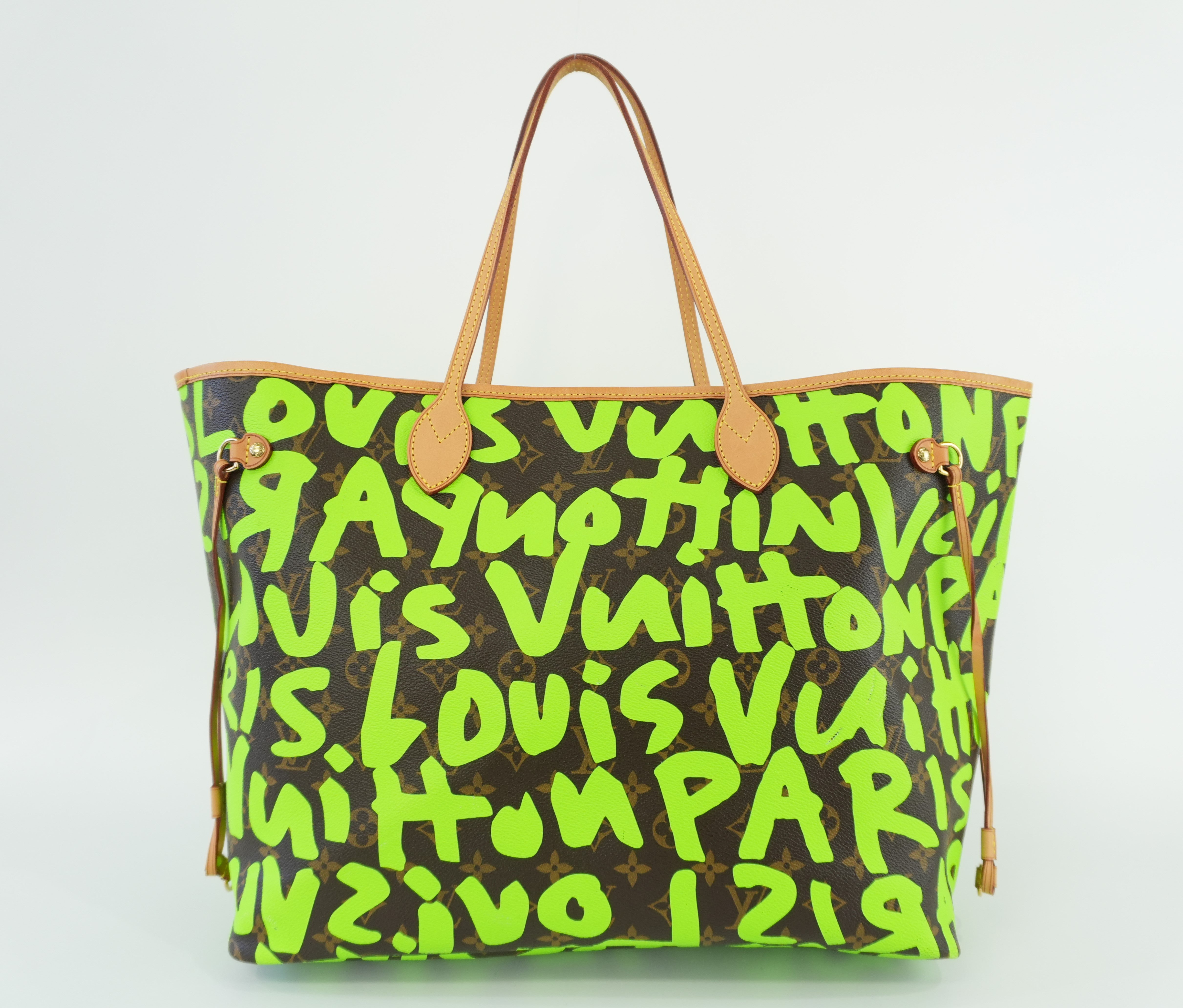 Louis Vuitton Neverfull GM Graffiti Limited Edition Used