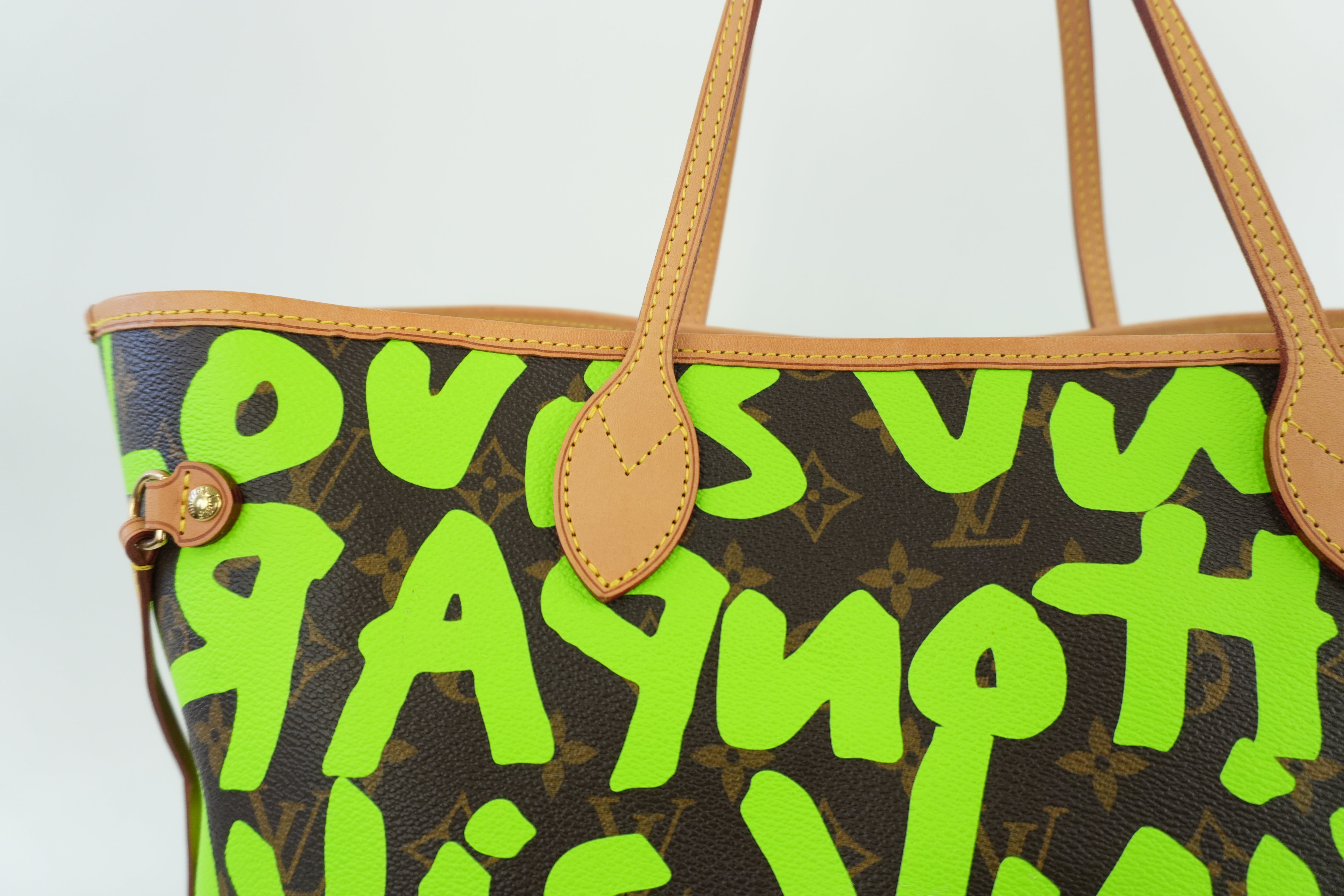 Louis Vuitton Neverfull GM Graffiti Limited Edition Used