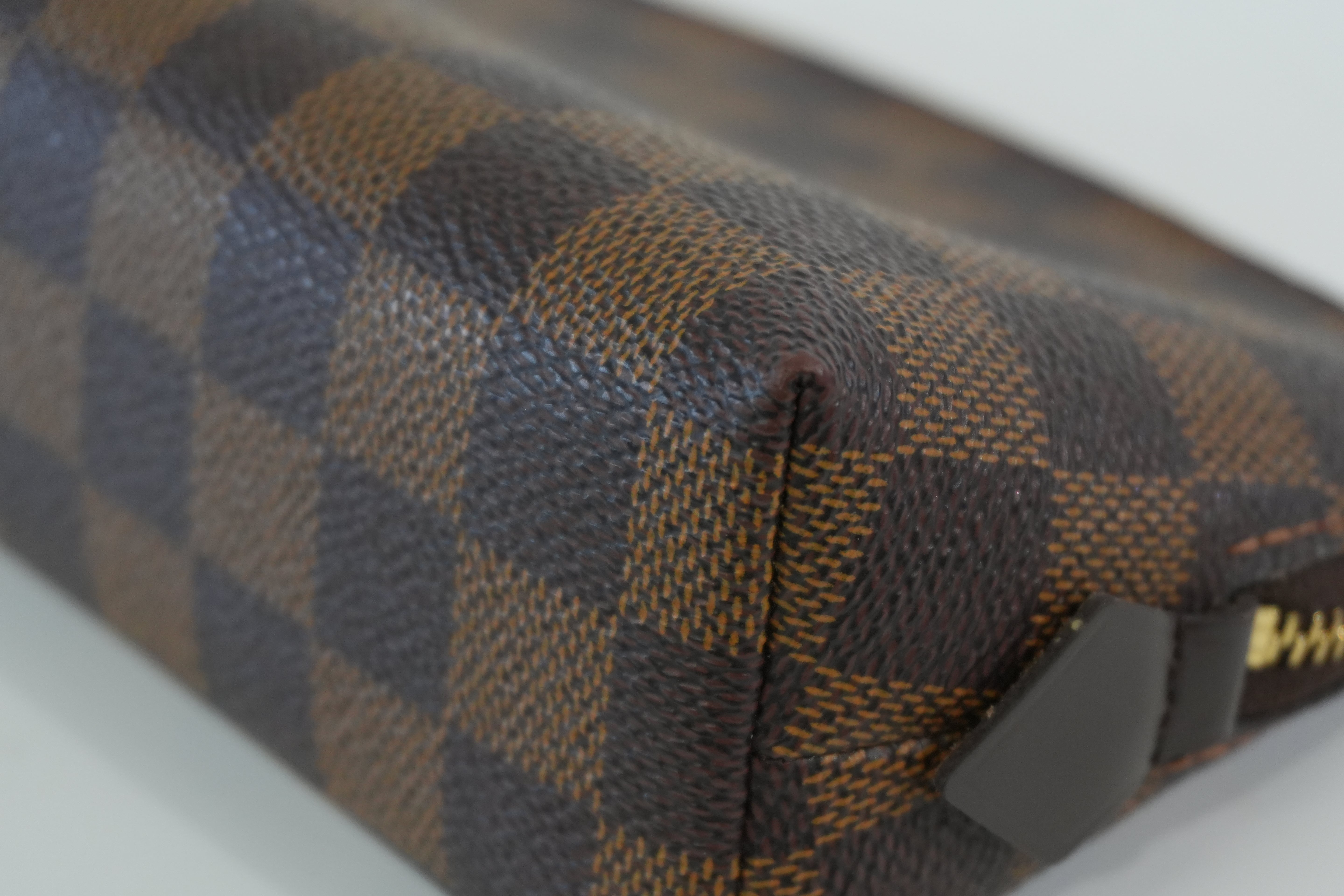 Pre-owned Louis Vuitton Damier Ebene Cosmetic Pouch
