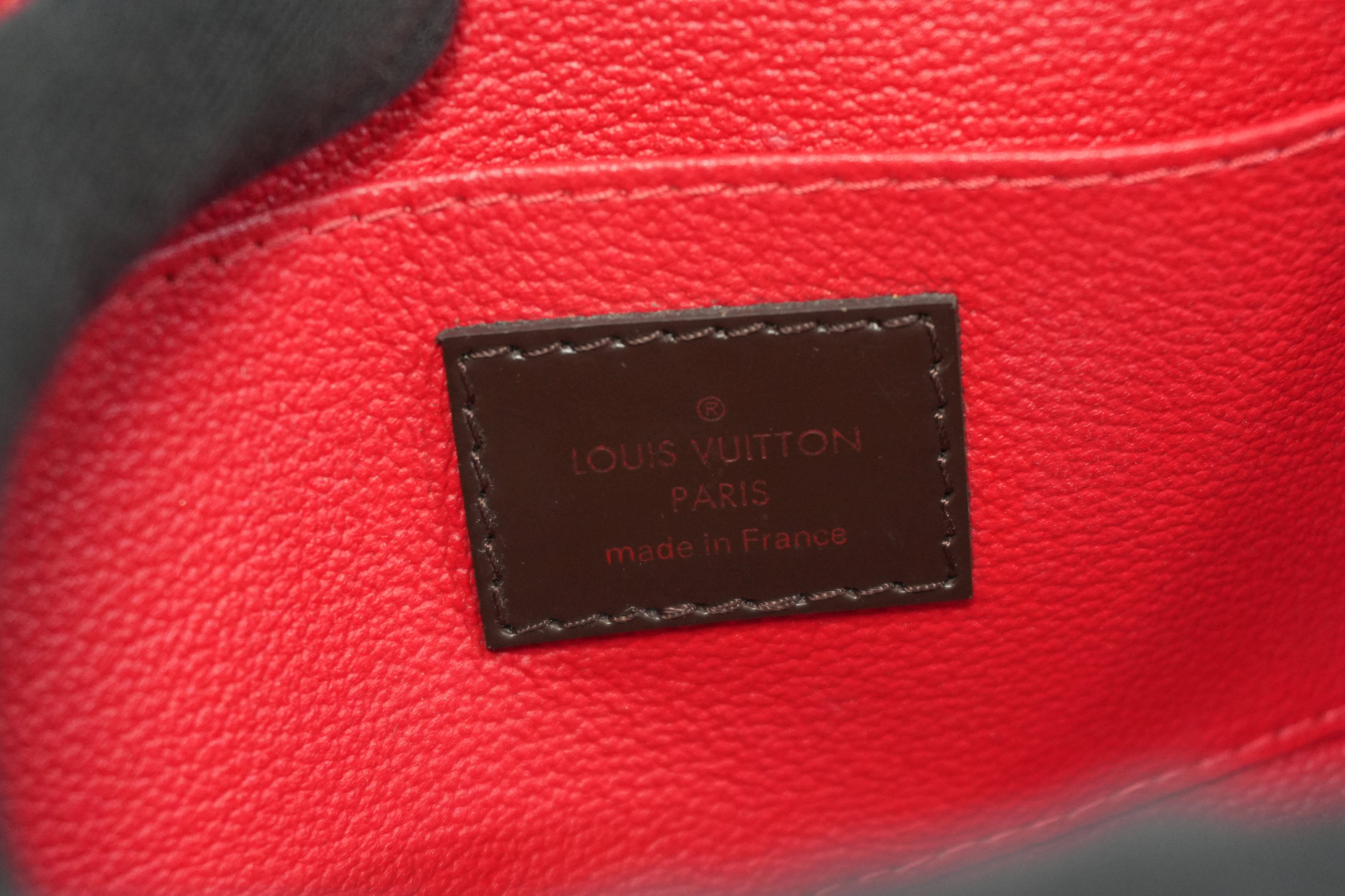 Pre-owned Louis Vuitton Damier Ebene Cosmetic Pouch