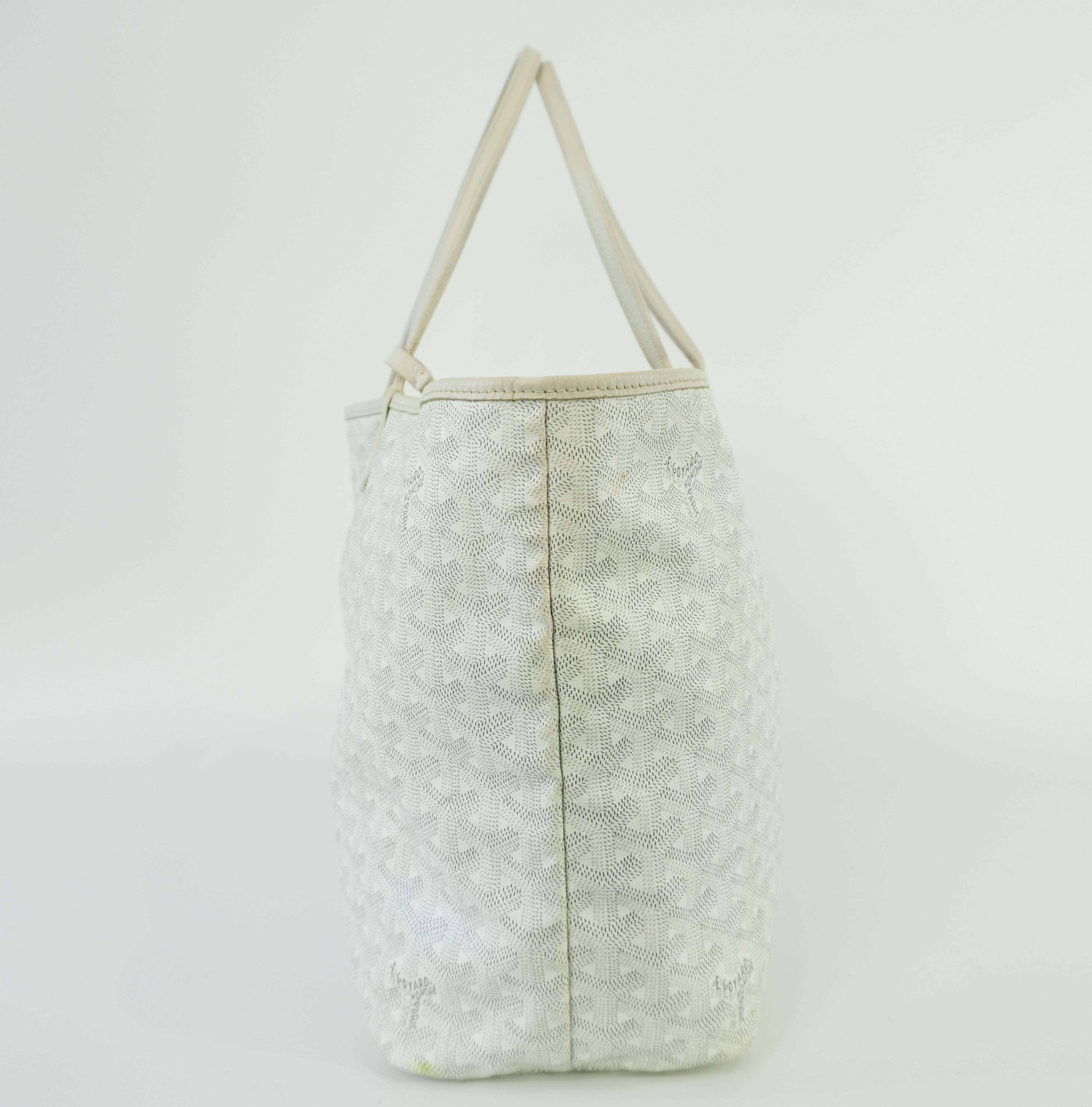 Goyard Saint Louis PM White Used