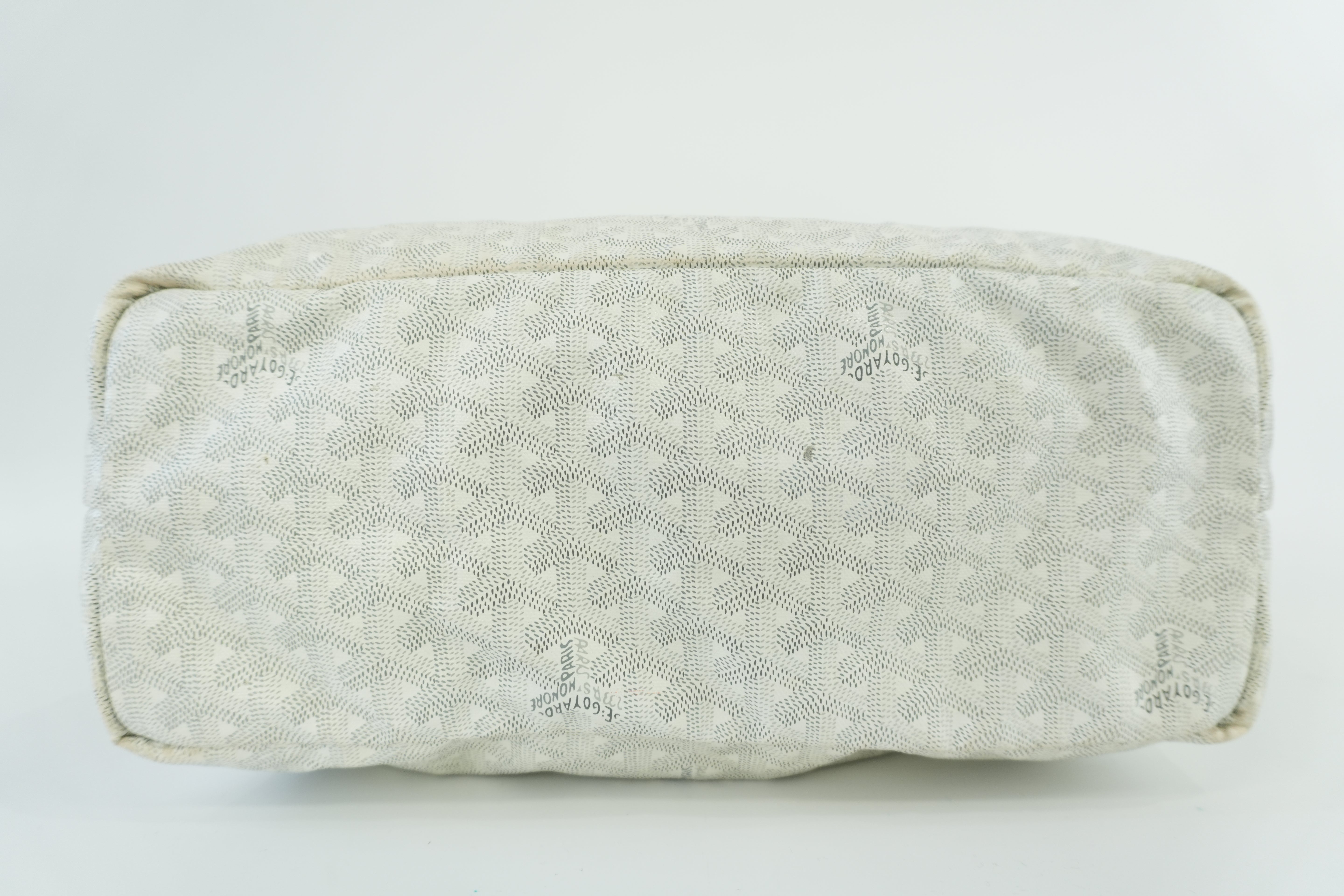 Goyard Saint Louis PM White Used