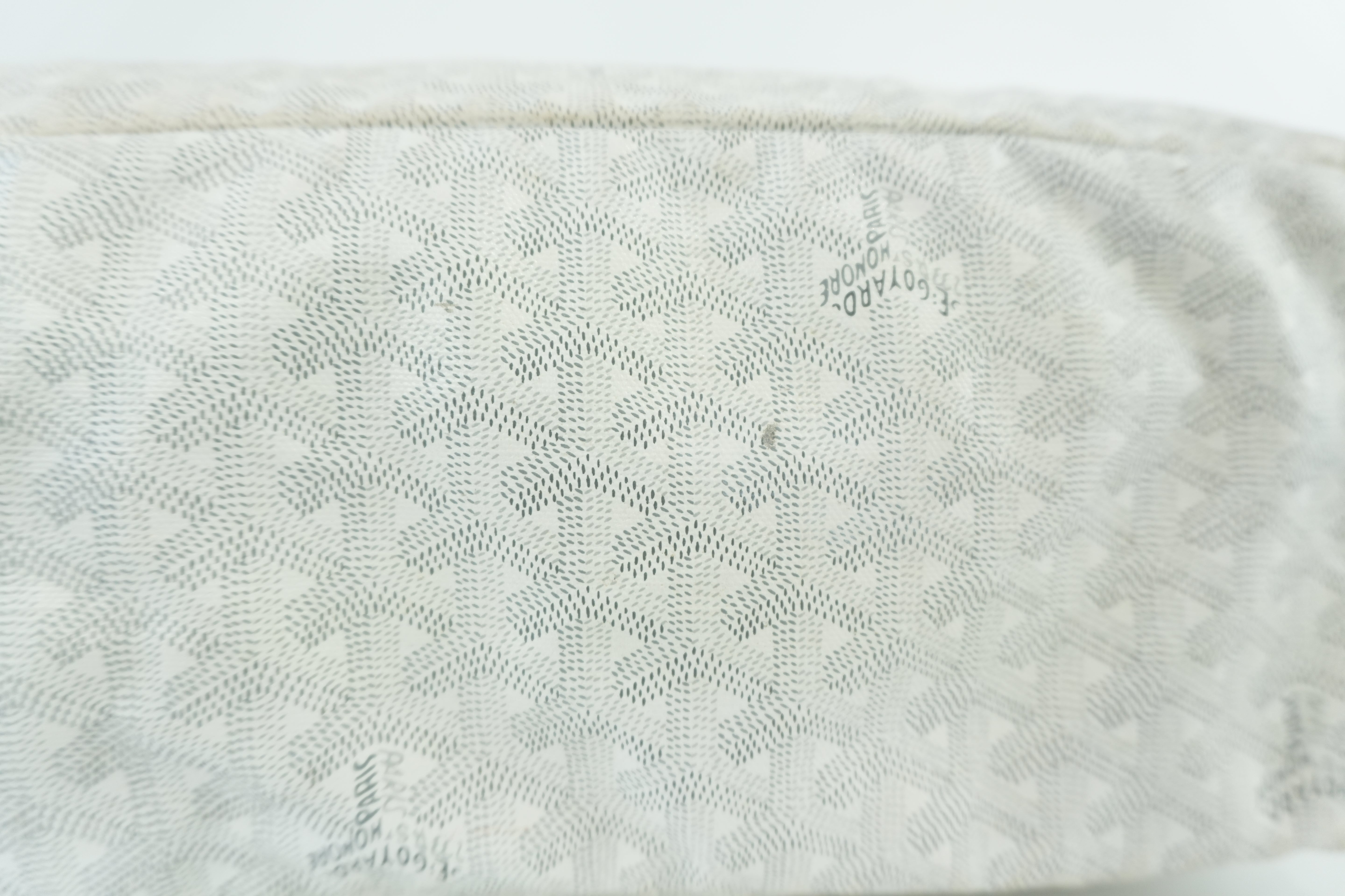 Goyard Saint Louis PM White Used