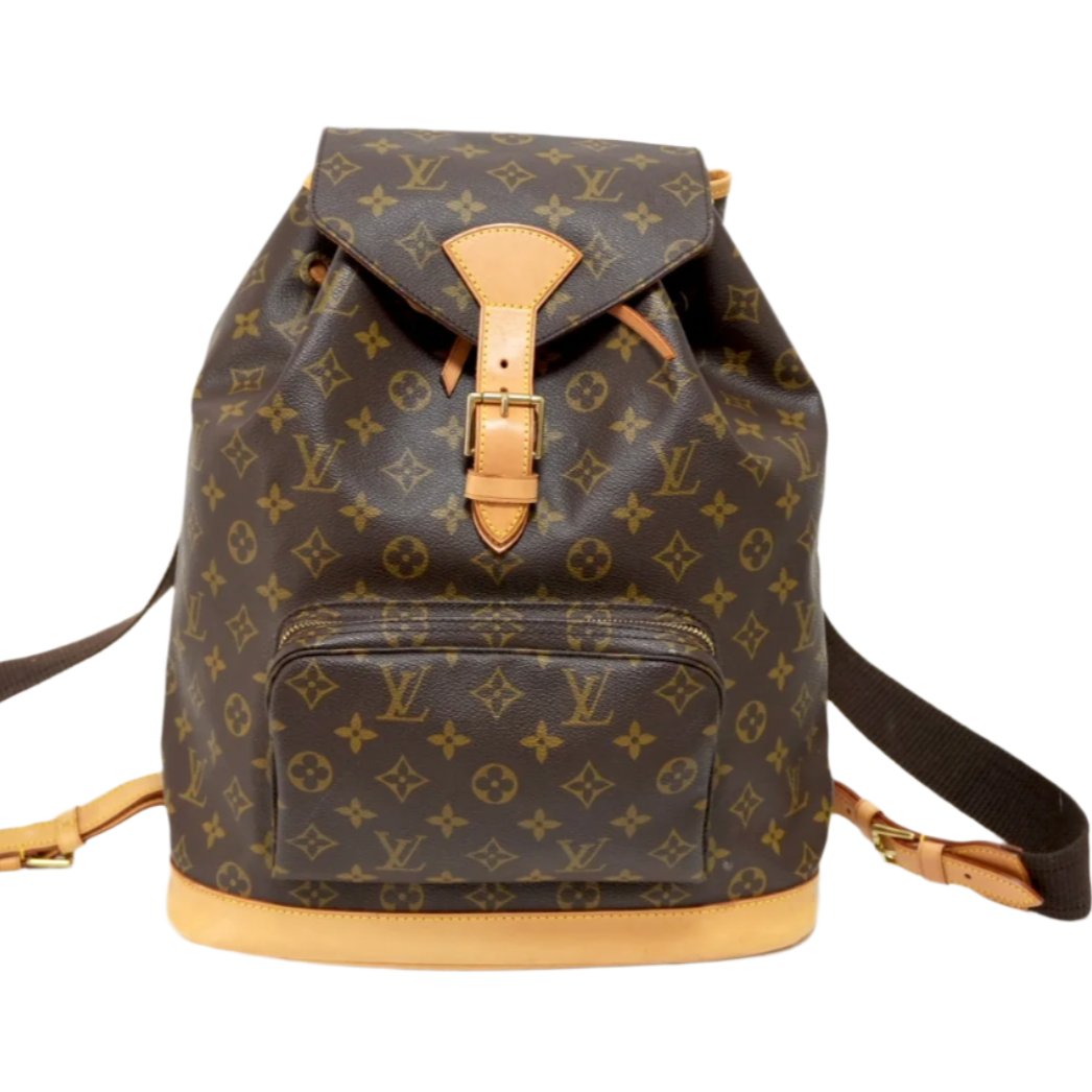 Louis Vuitton Montsouris GM Backpack Used (8910)