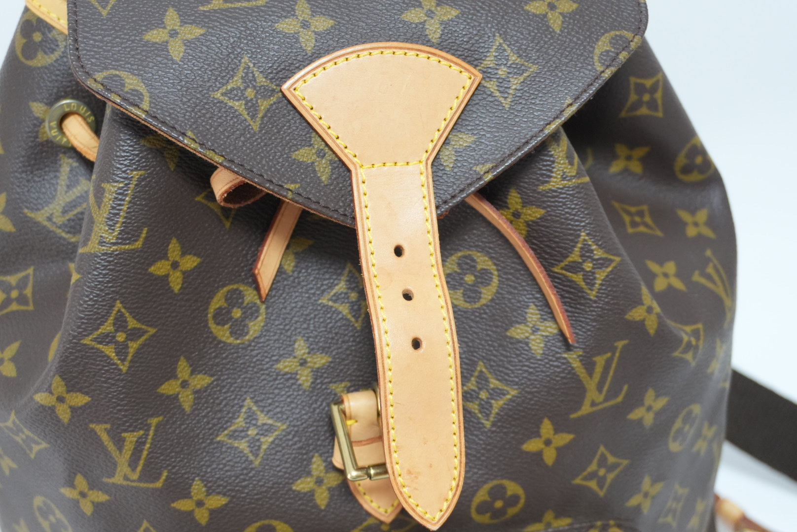 Louis Vuitton Montsouris GM Backpack Used