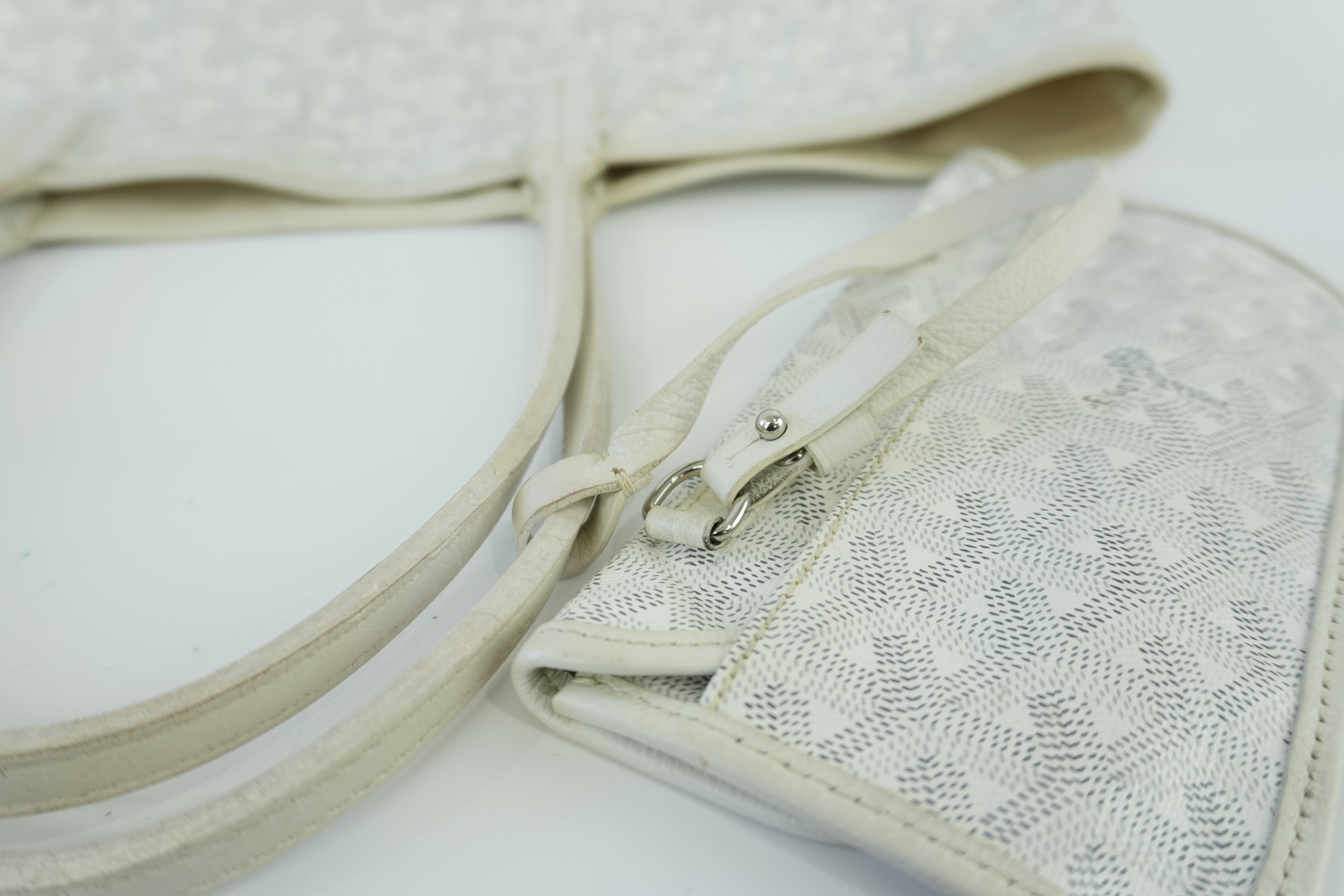 Goyard Saint Louis PM White Used