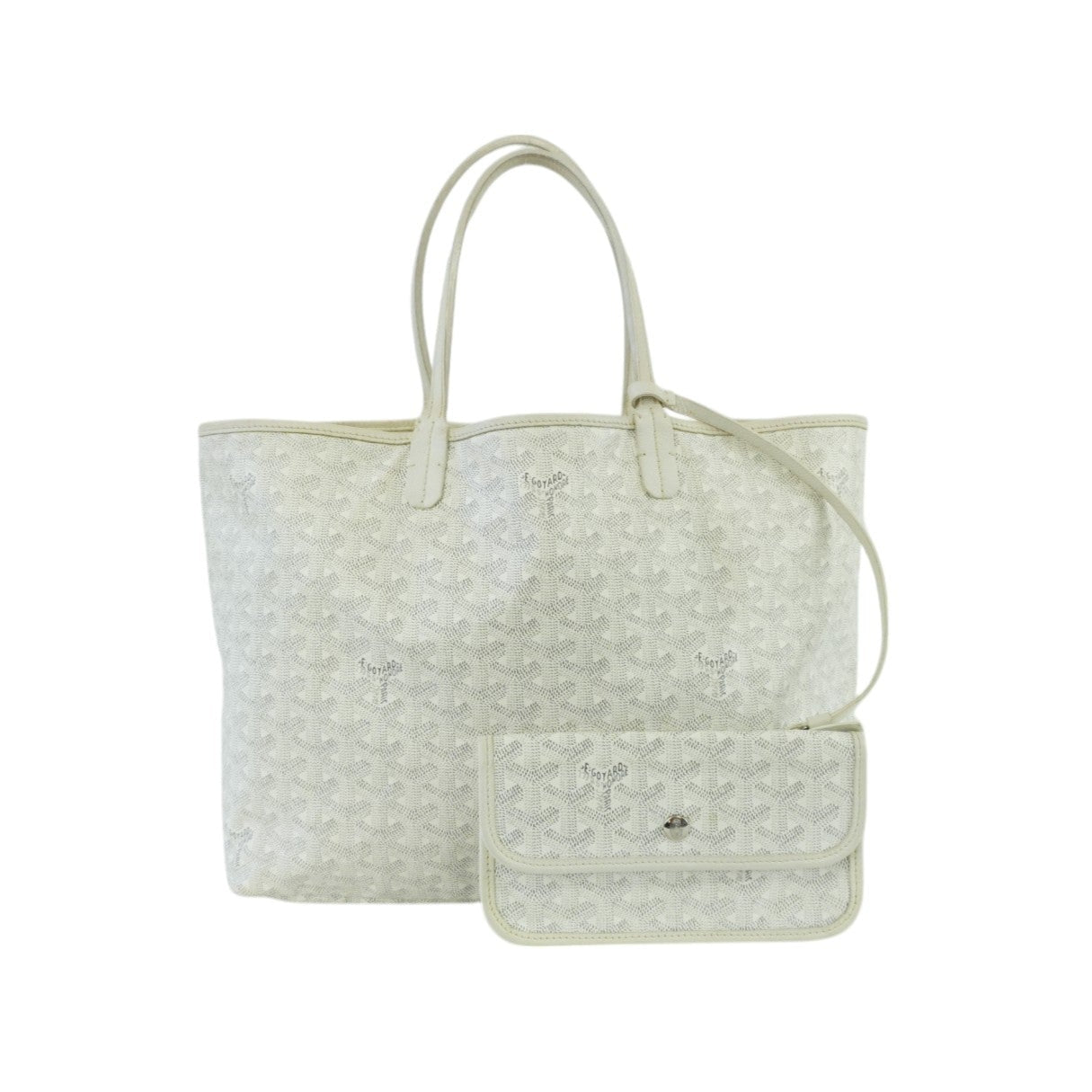 Goyard Saint Louis PM White Used