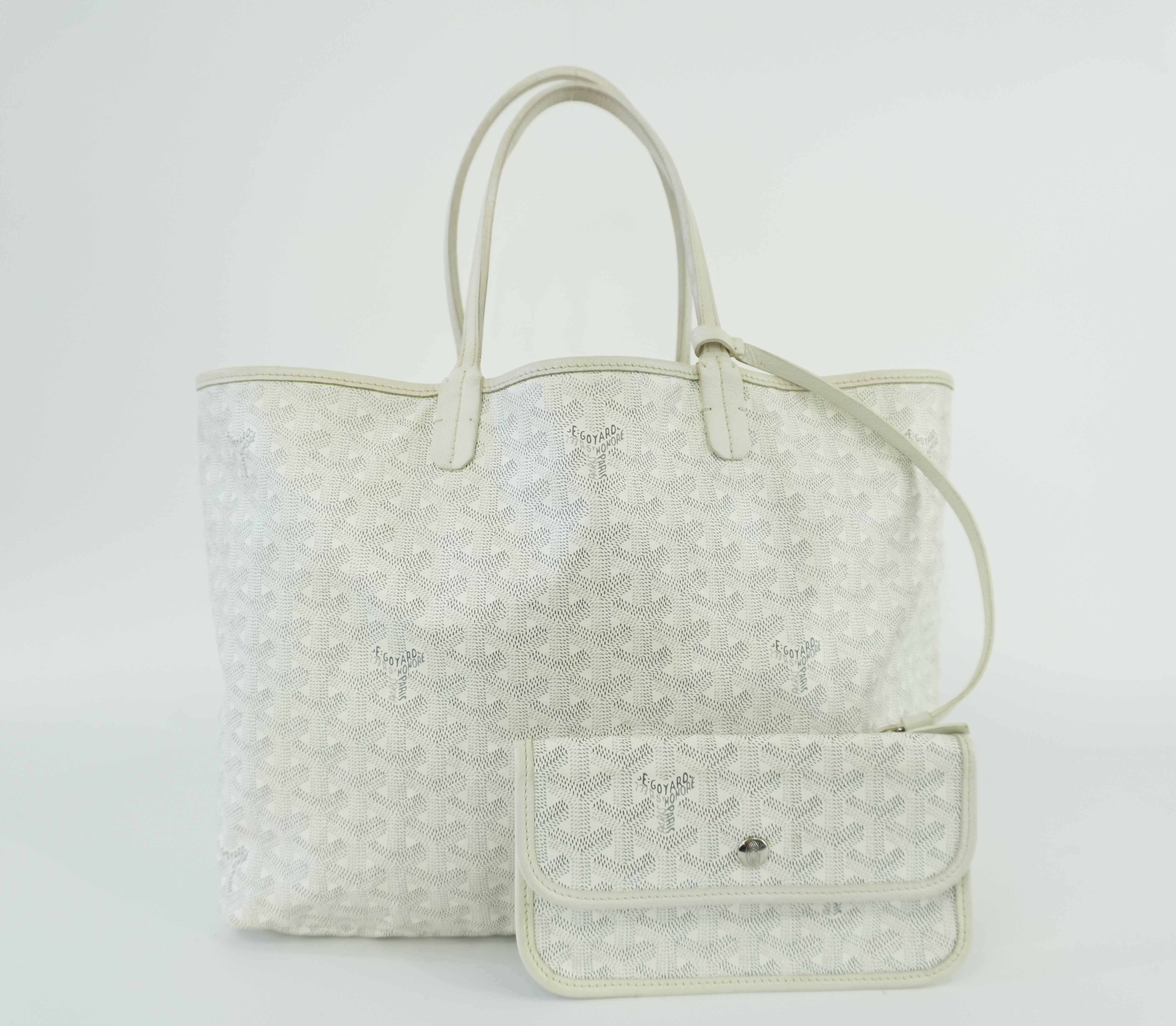 Goyard Saint Louis PM White Used