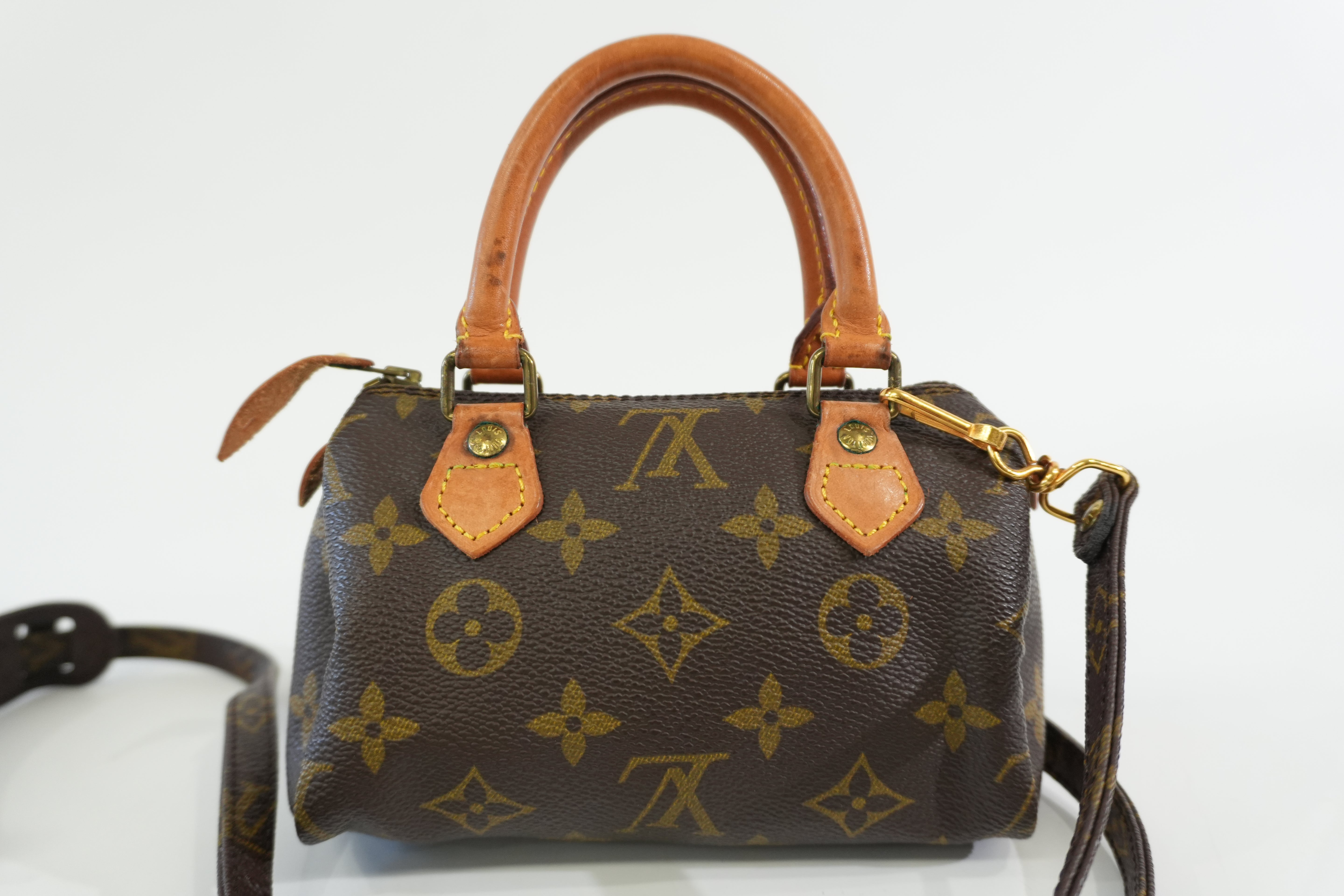 Pre-owned Louis Vuitton Monogram Mini Speedy Handbag