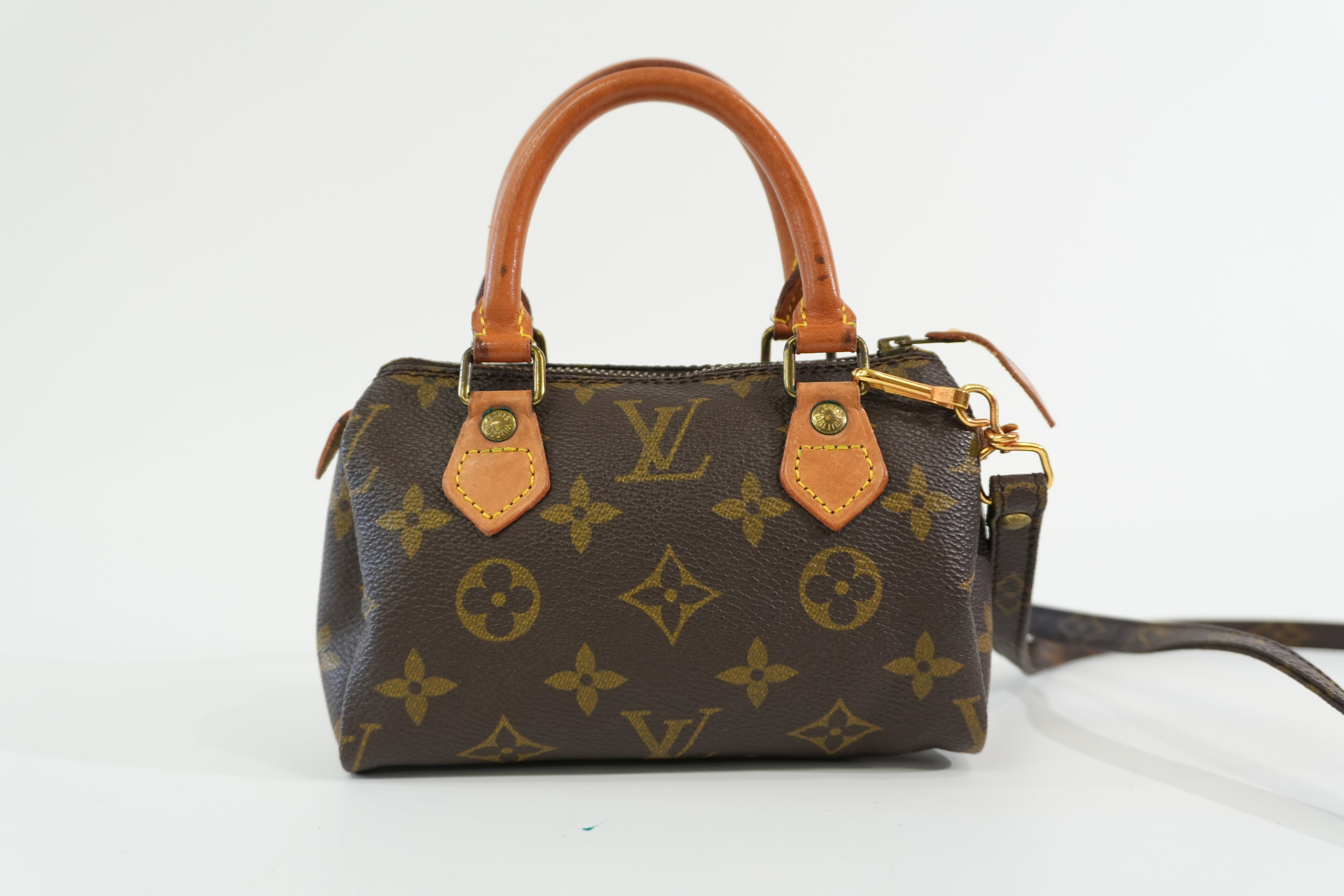 Pre-owned Louis Vuitton Monogram Mini Speedy Handbag