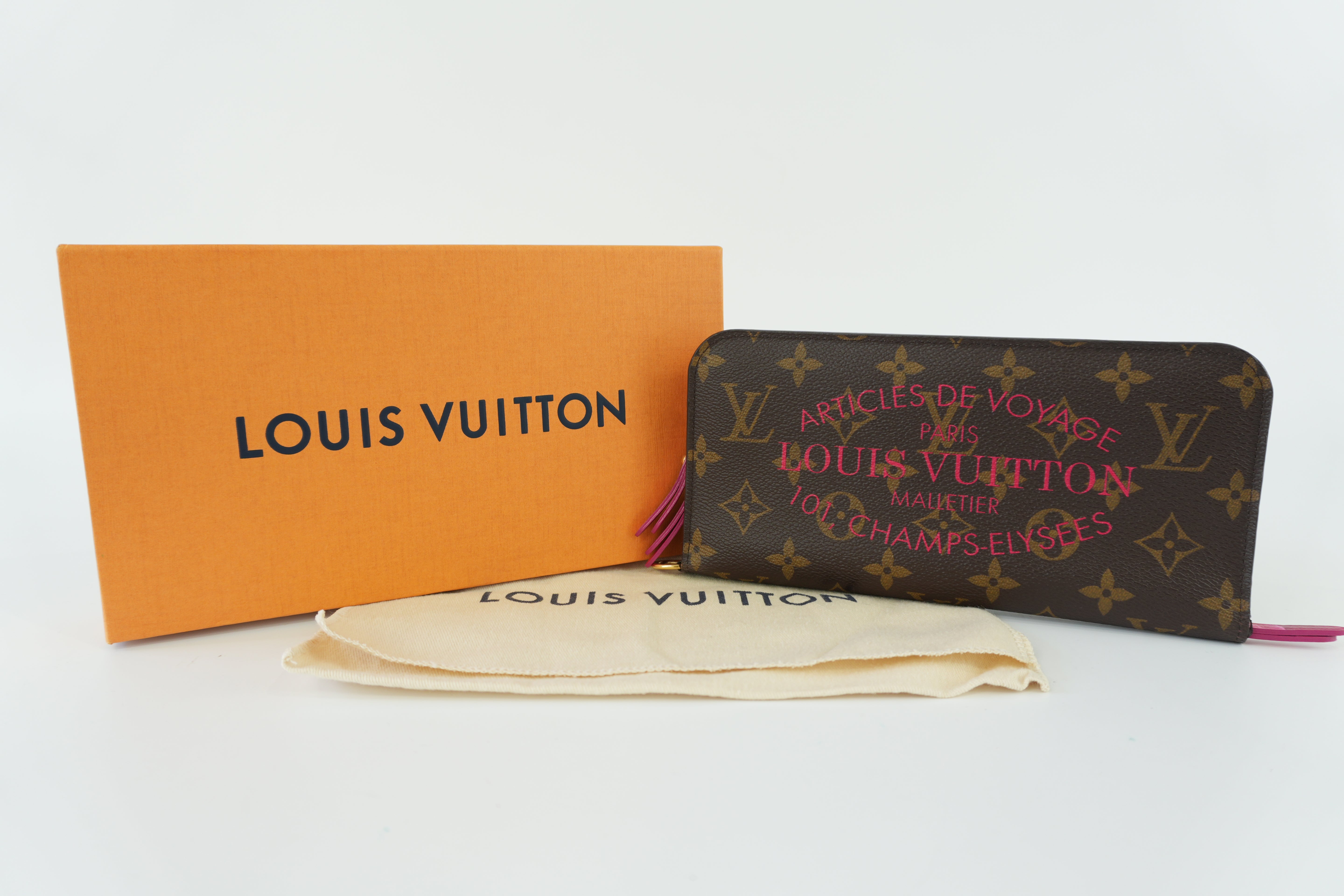 Louis Vuitton Monogram Limited Edition Ikat Flower Insolite Wallet Used