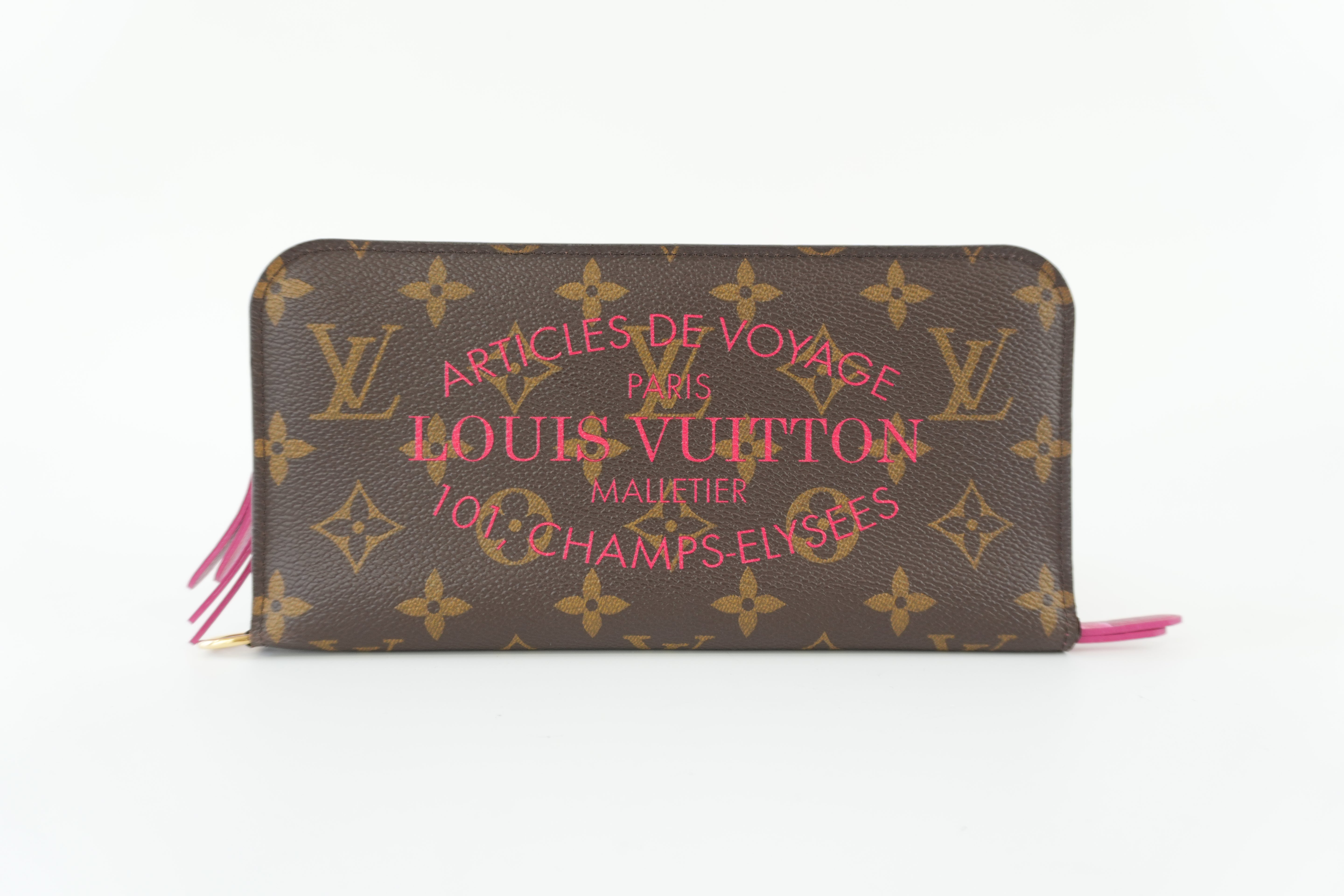 Louis Vuitton Monogram Limited Edition Ikat Flower Insolite Wallet Used