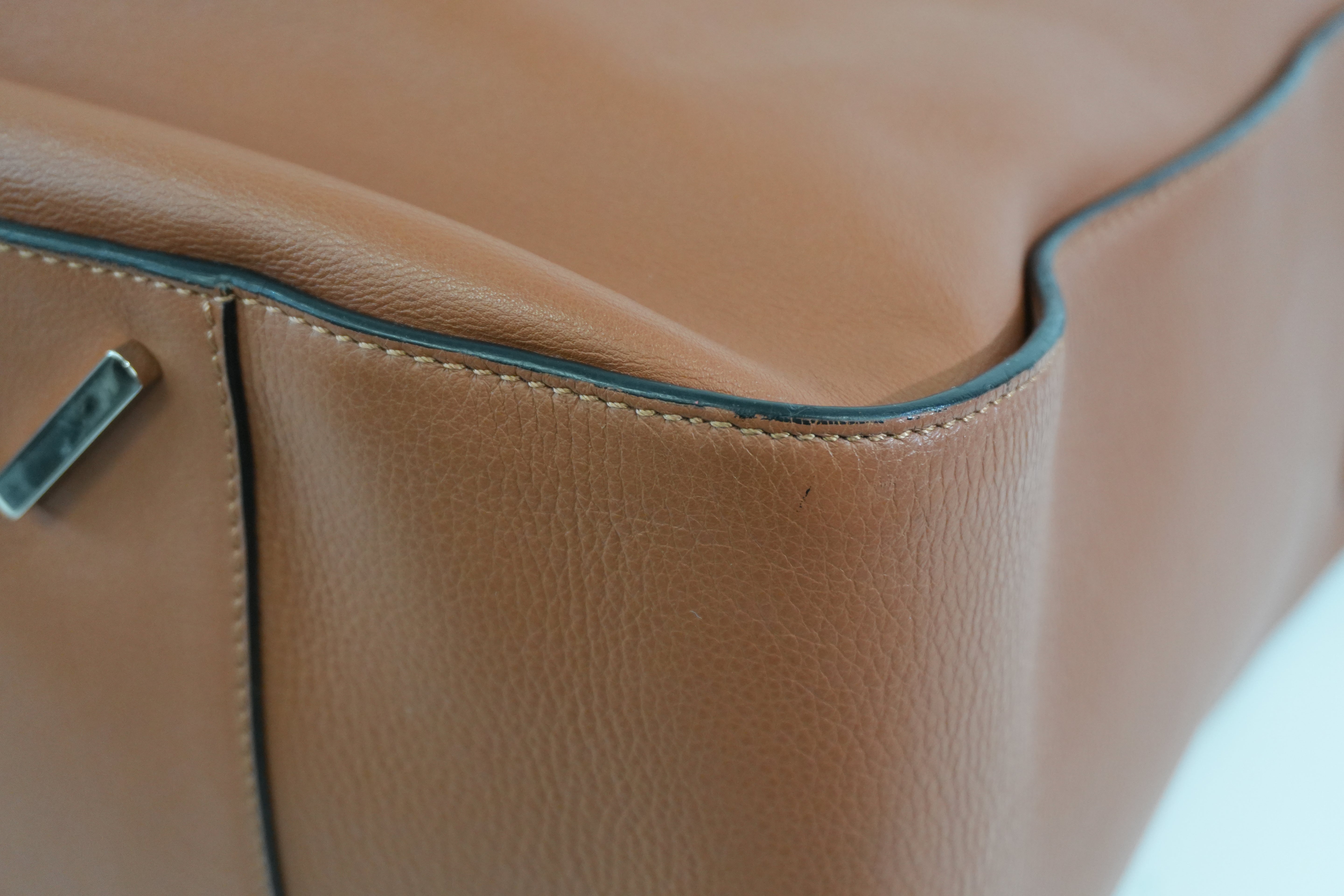 Pre-owned Loewe Big Hammock Shoulder Bag Brown