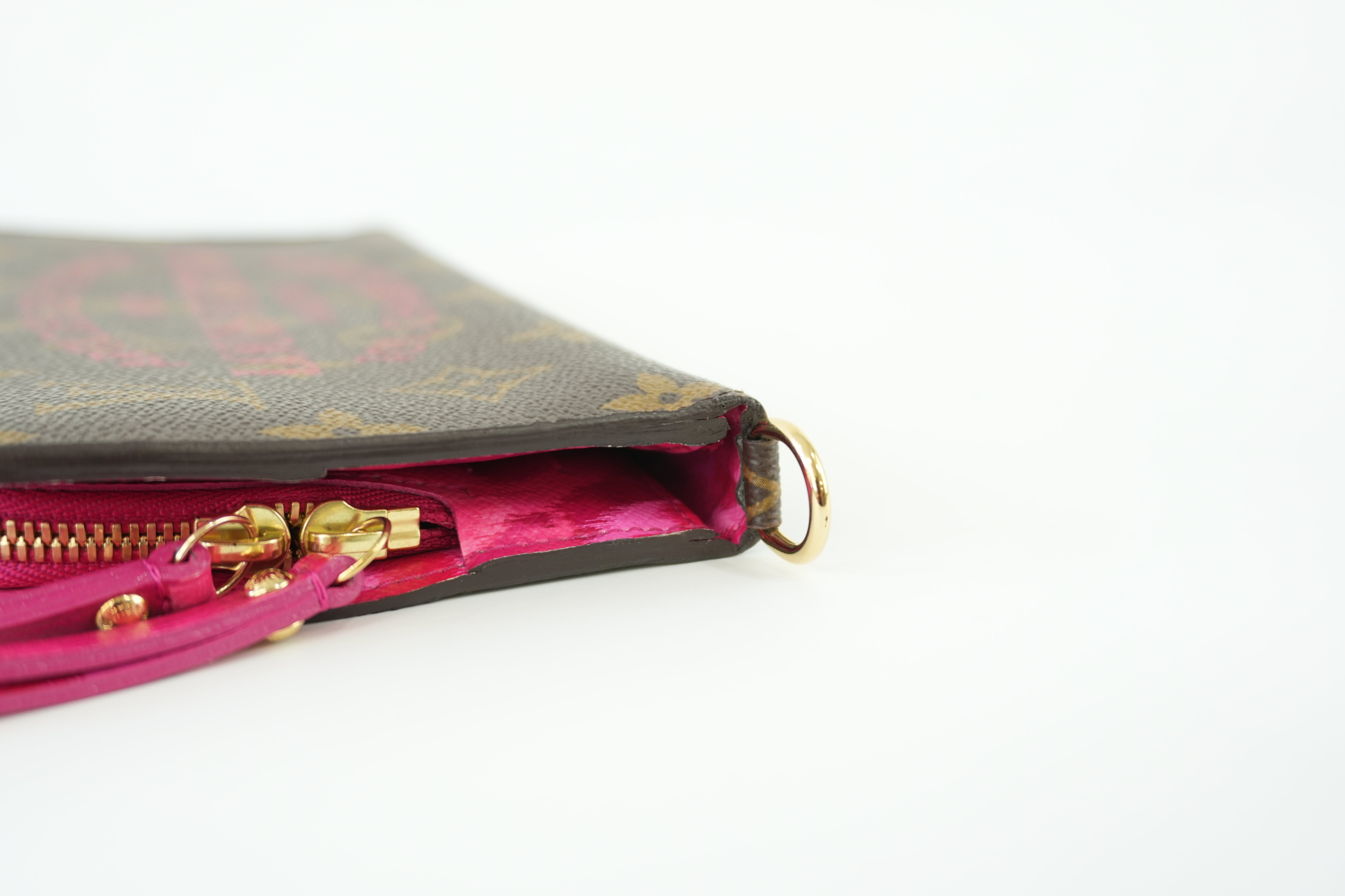 Louis Vuitton Monogram Limited Edition Ikat Flower Insolite Wallet Used