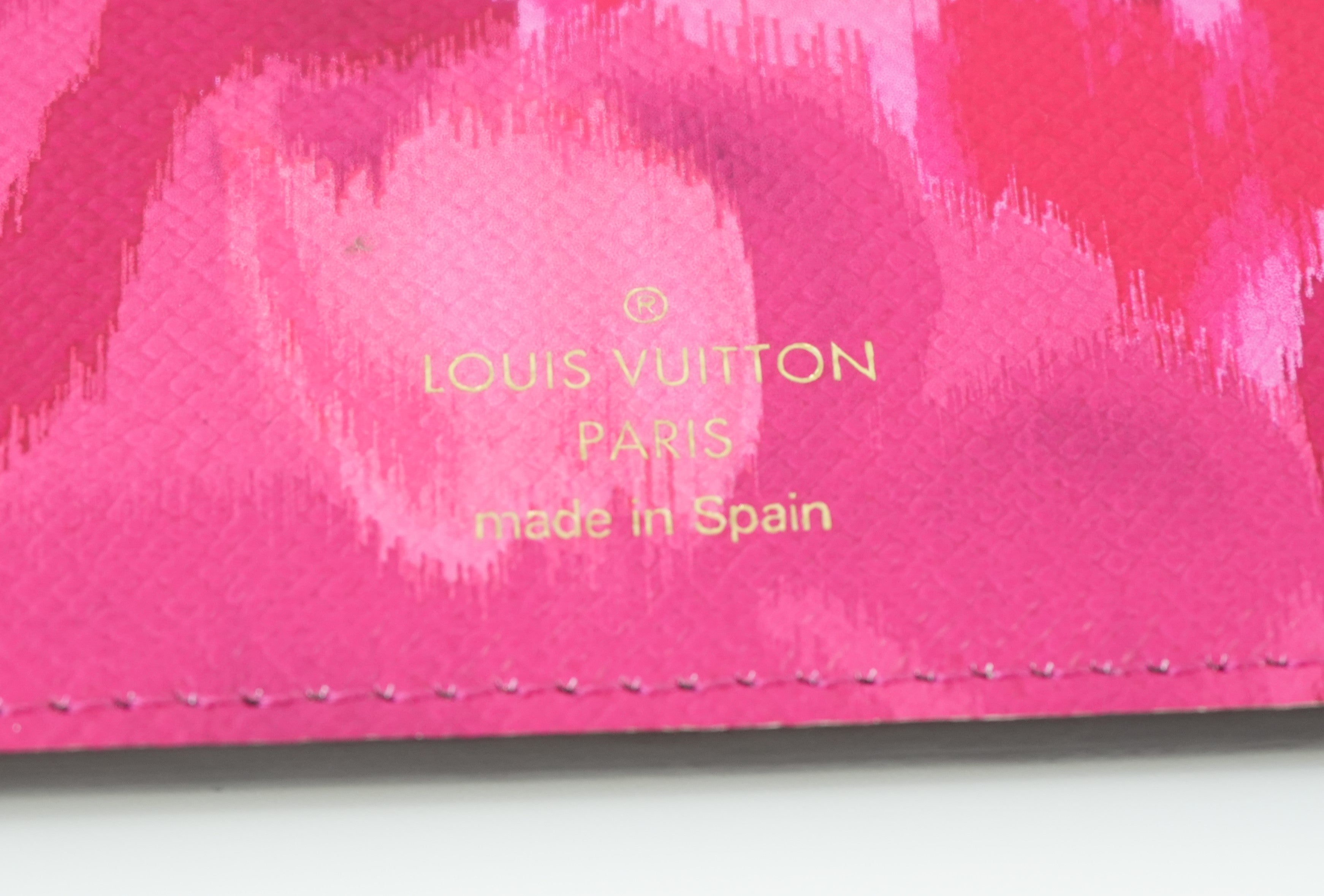 Louis Vuitton Monogram Limited Edition Ikat Flower Insolite Wallet Used