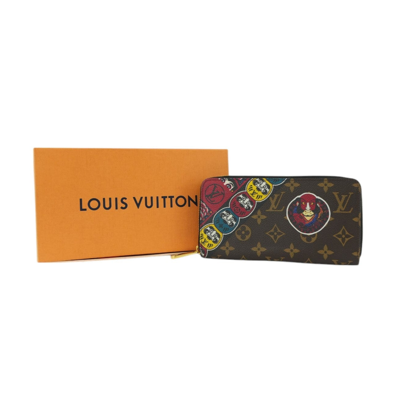 Louis Vuitton Limited Kansai Yamamote Kabuki Zipper Wallet Used