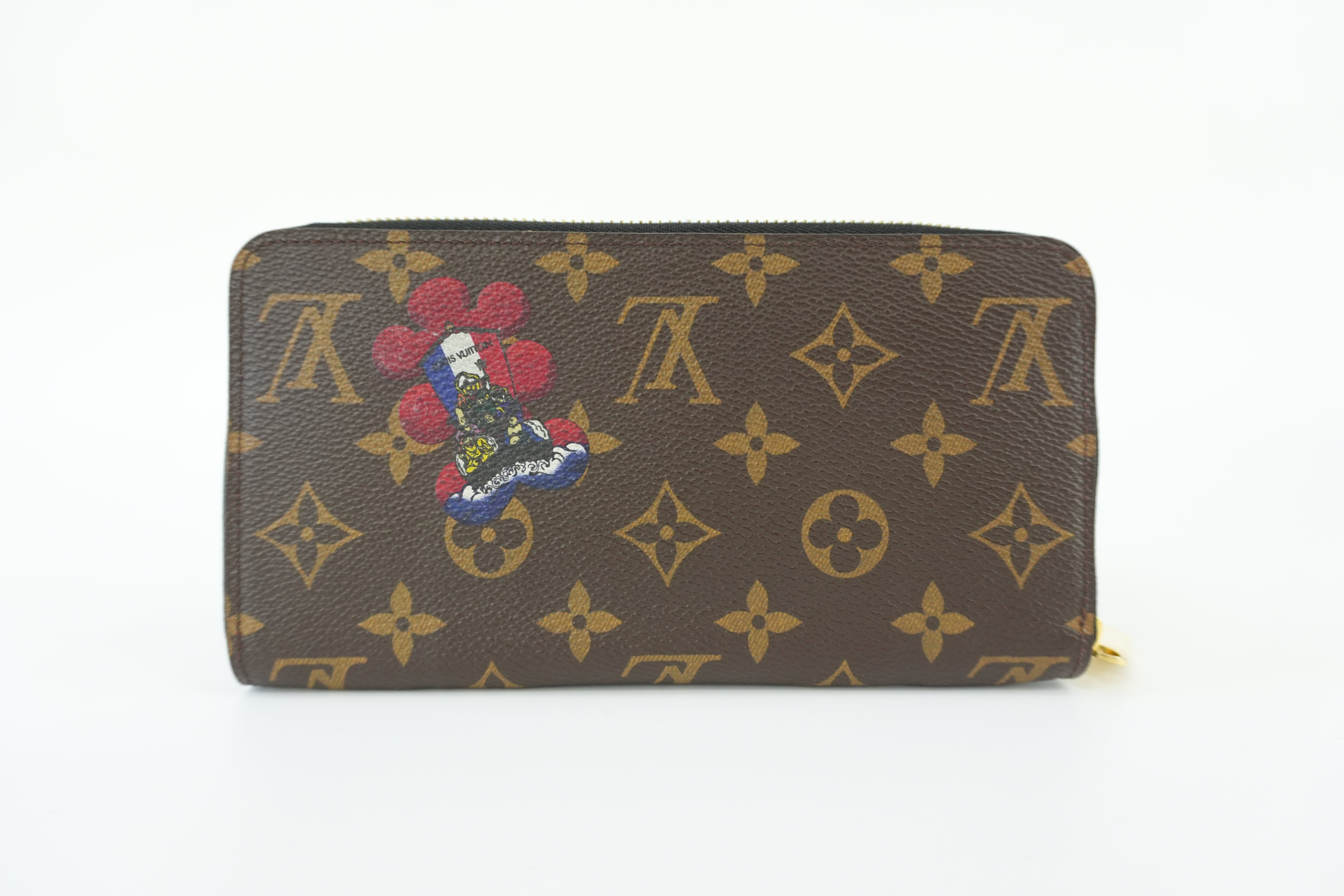 Louis Vuitton Limited Kansai Yamamote Kabuki Zipper Wallet Used