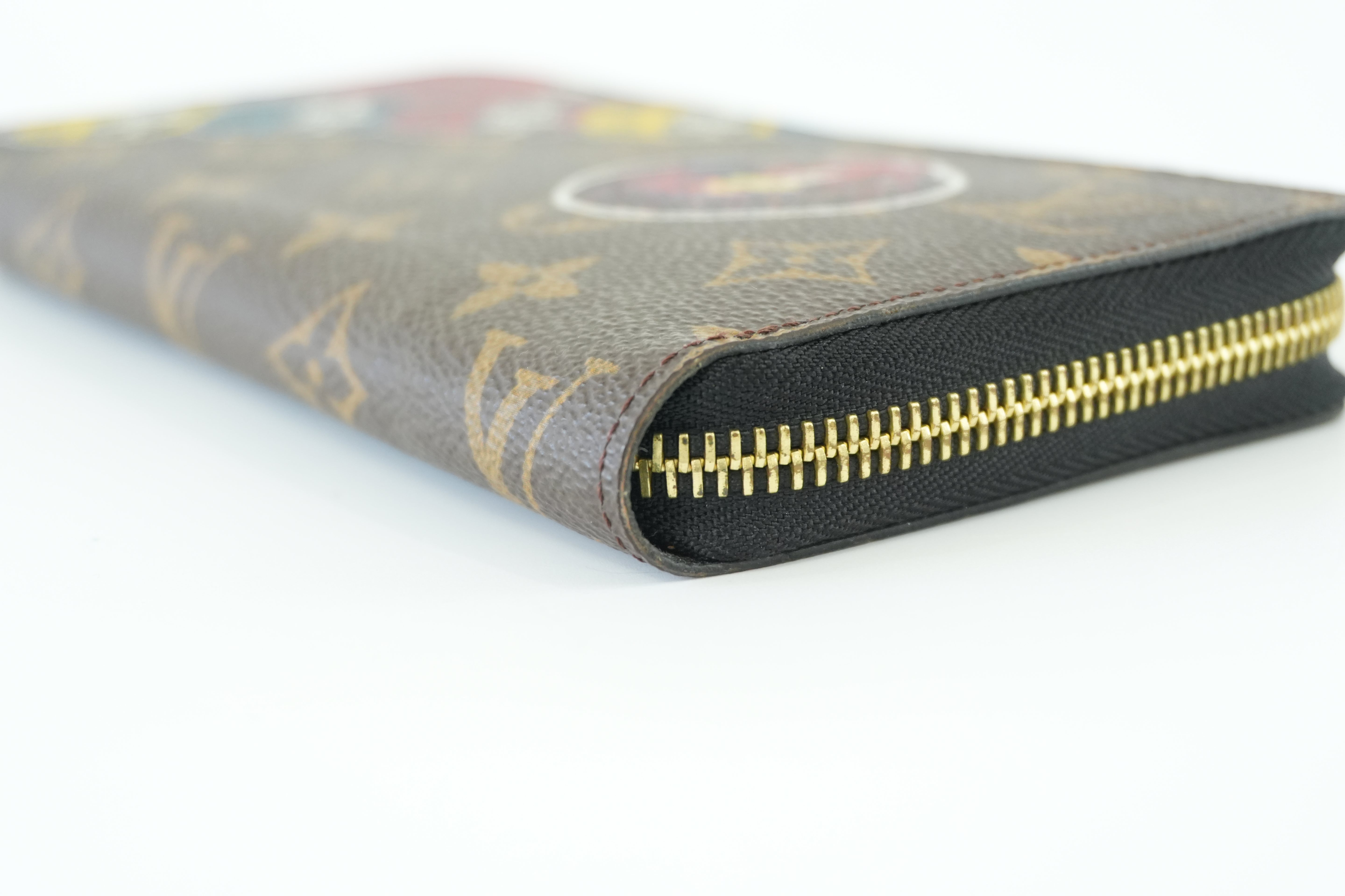 Louis Vuitton Limited Kansai Yamamote Kabuki Zipper Wallet Used