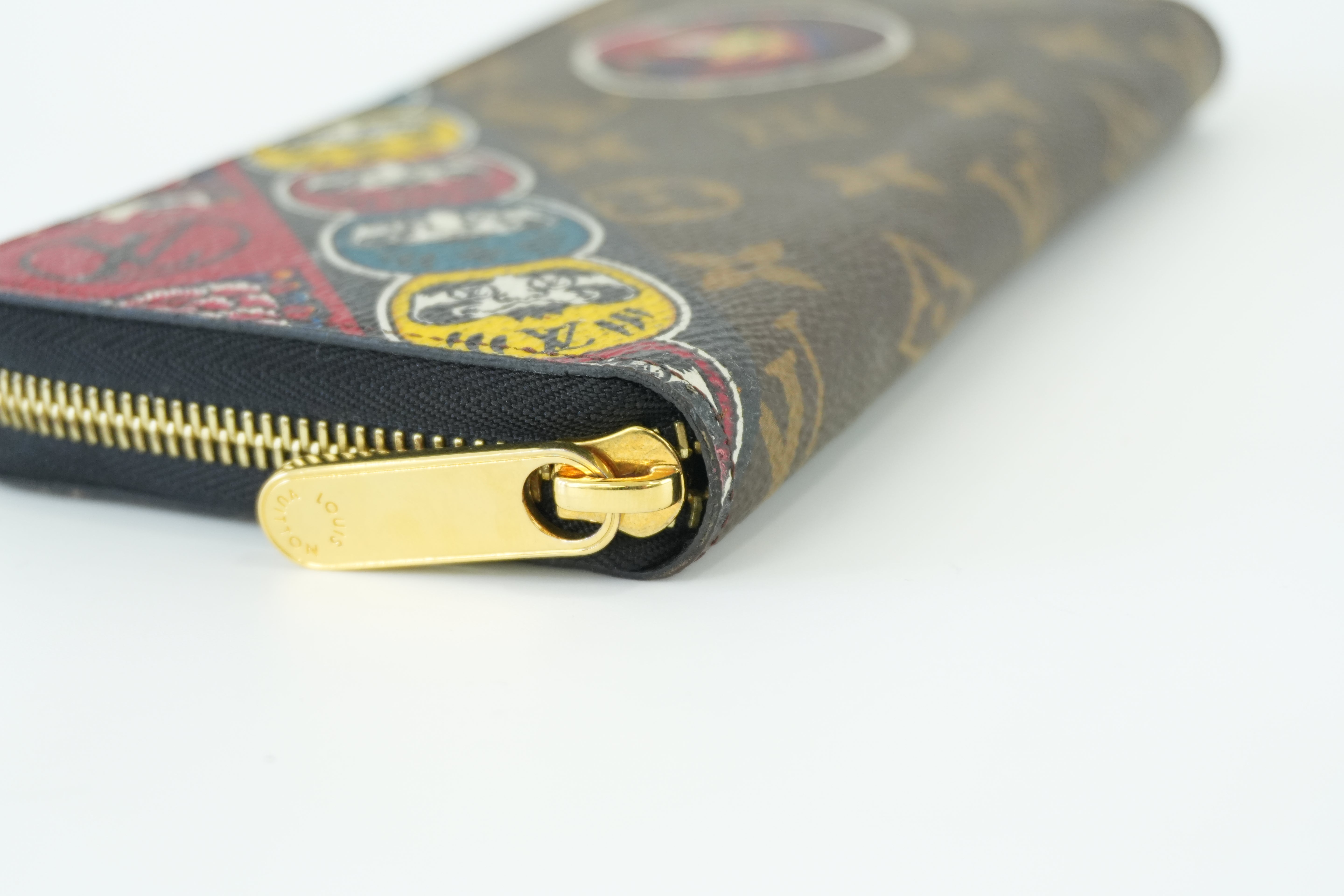 Louis Vuitton Limited Kansai Yamamote Kabuki Zipper Wallet Used