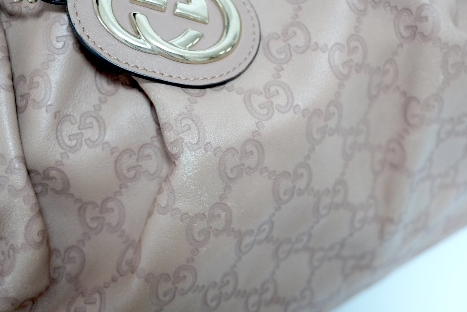 Gucci Sukey Guccisima  Handbag Used