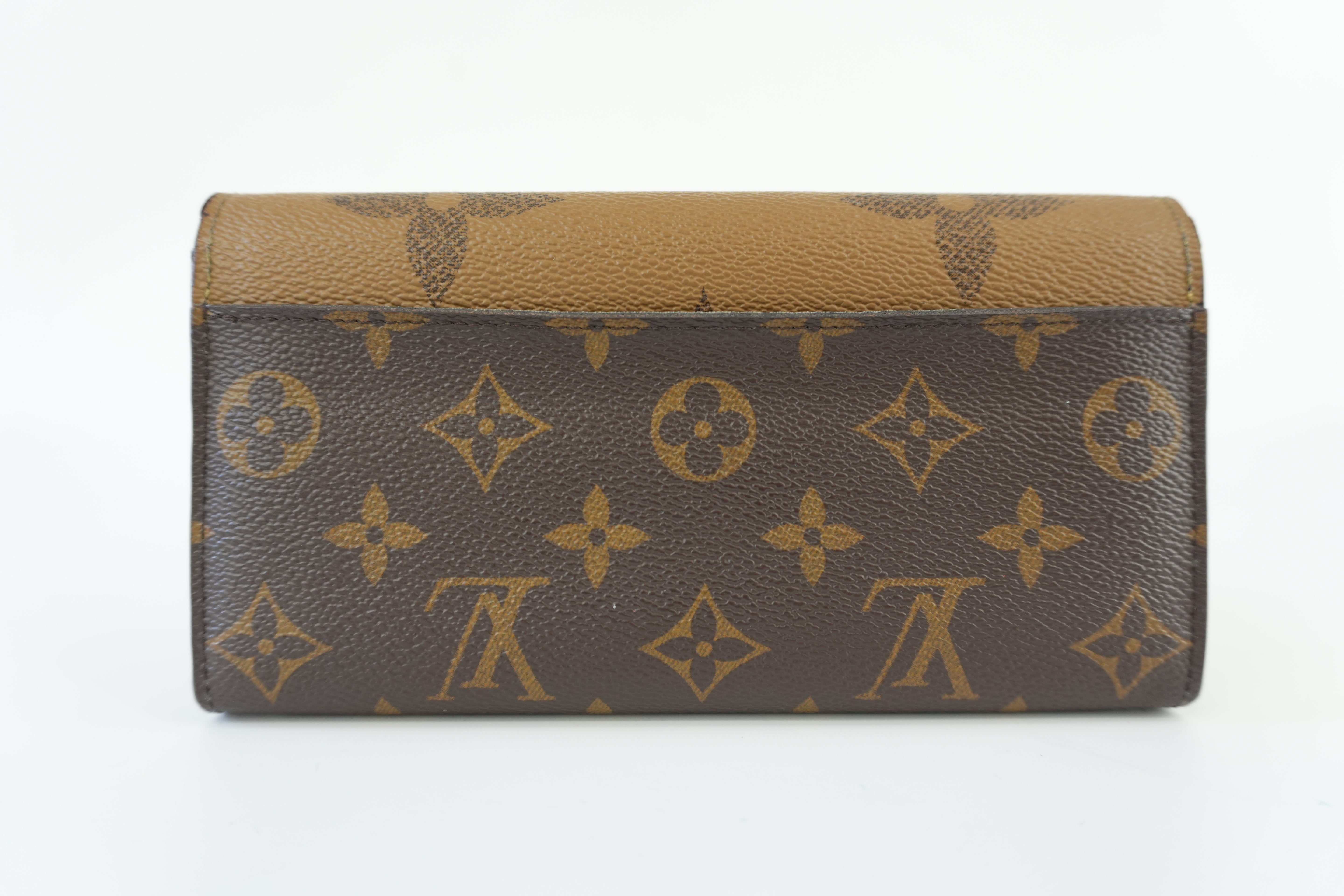 Louis Vuitton Reverse Monogram Sarah Wallet Used