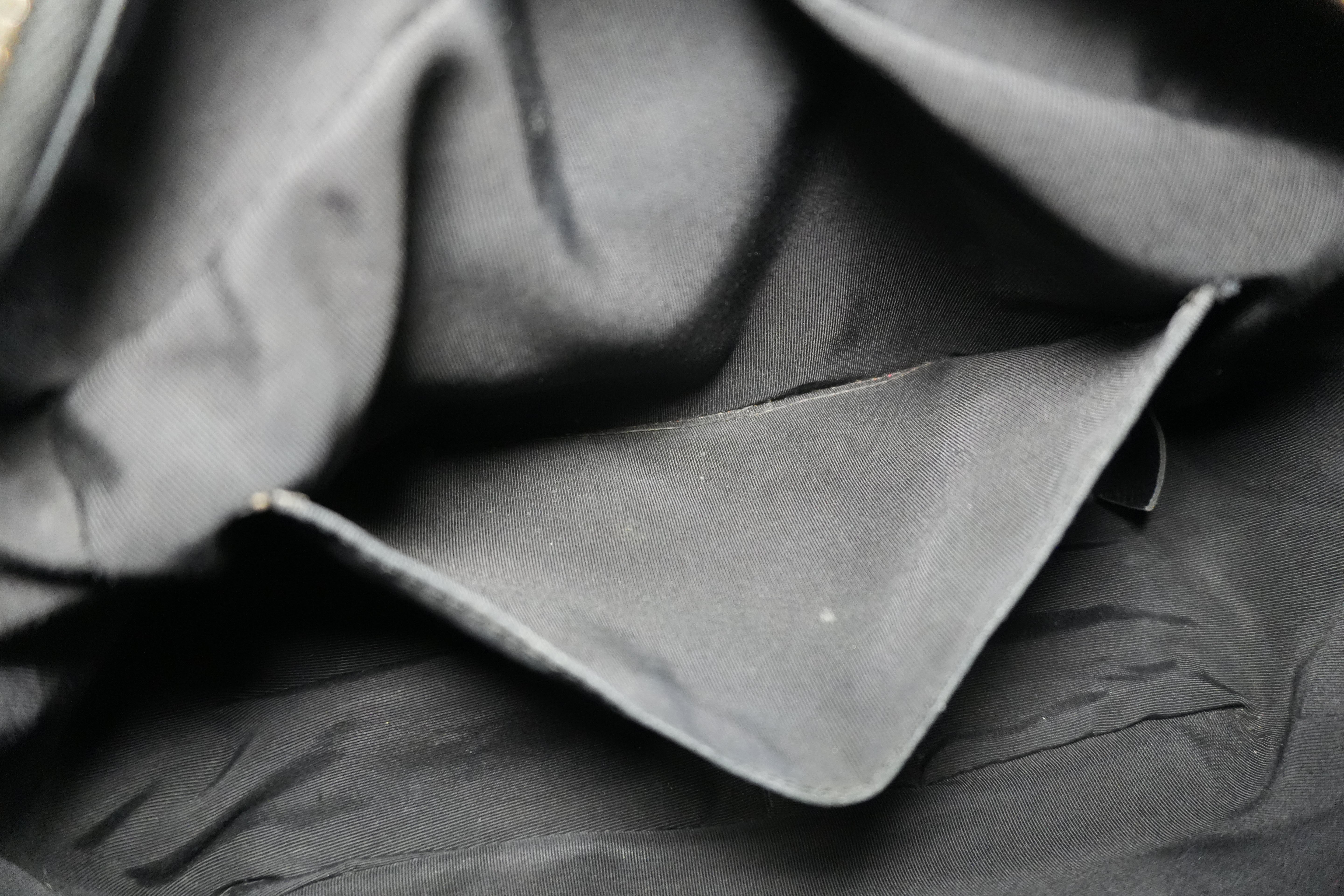 Pre-owned Chanel Caviar Skin PTT Chain Tote Bag Black