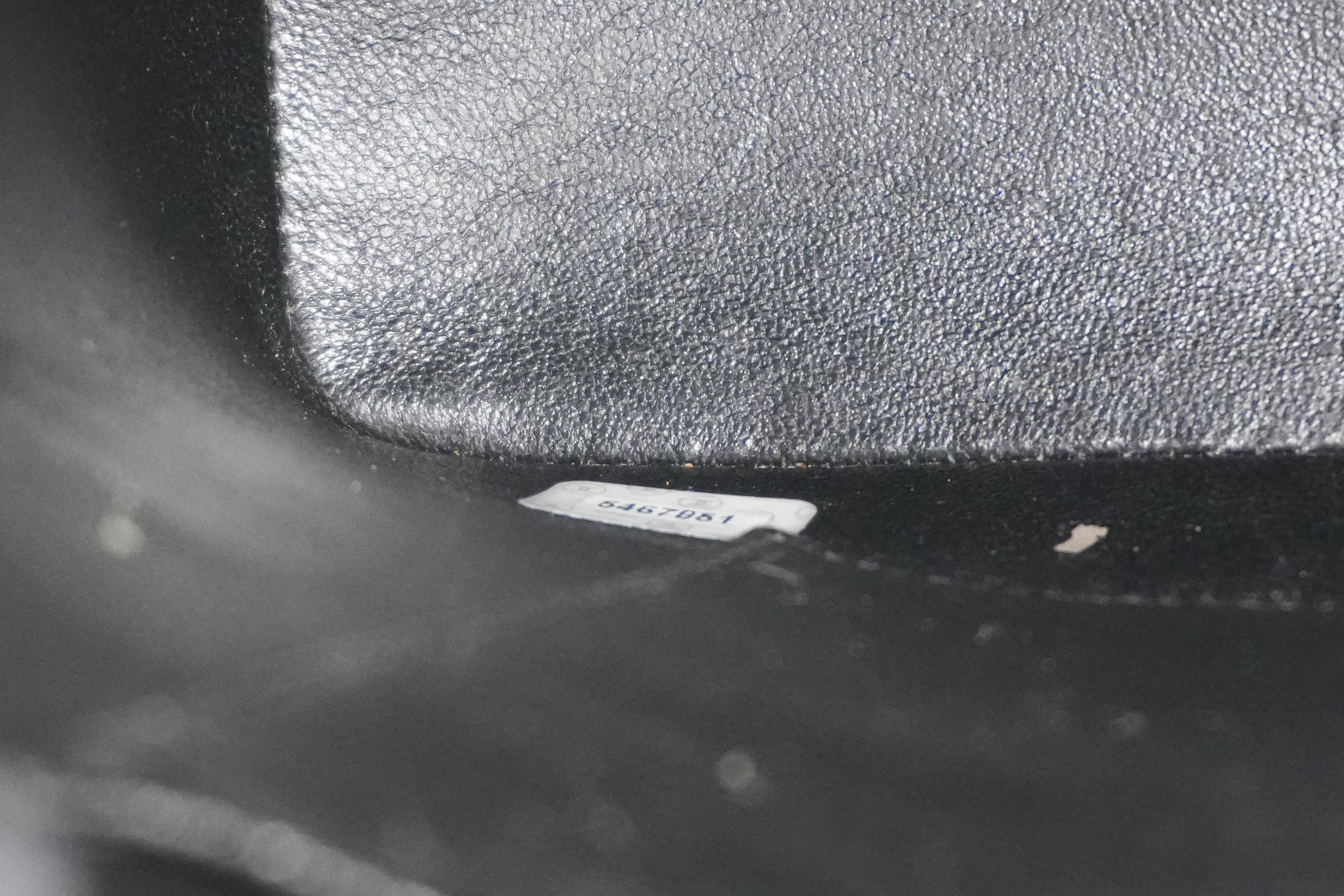 Pre-owned Chanel Caviar Skin Medallion Tote Bag Black