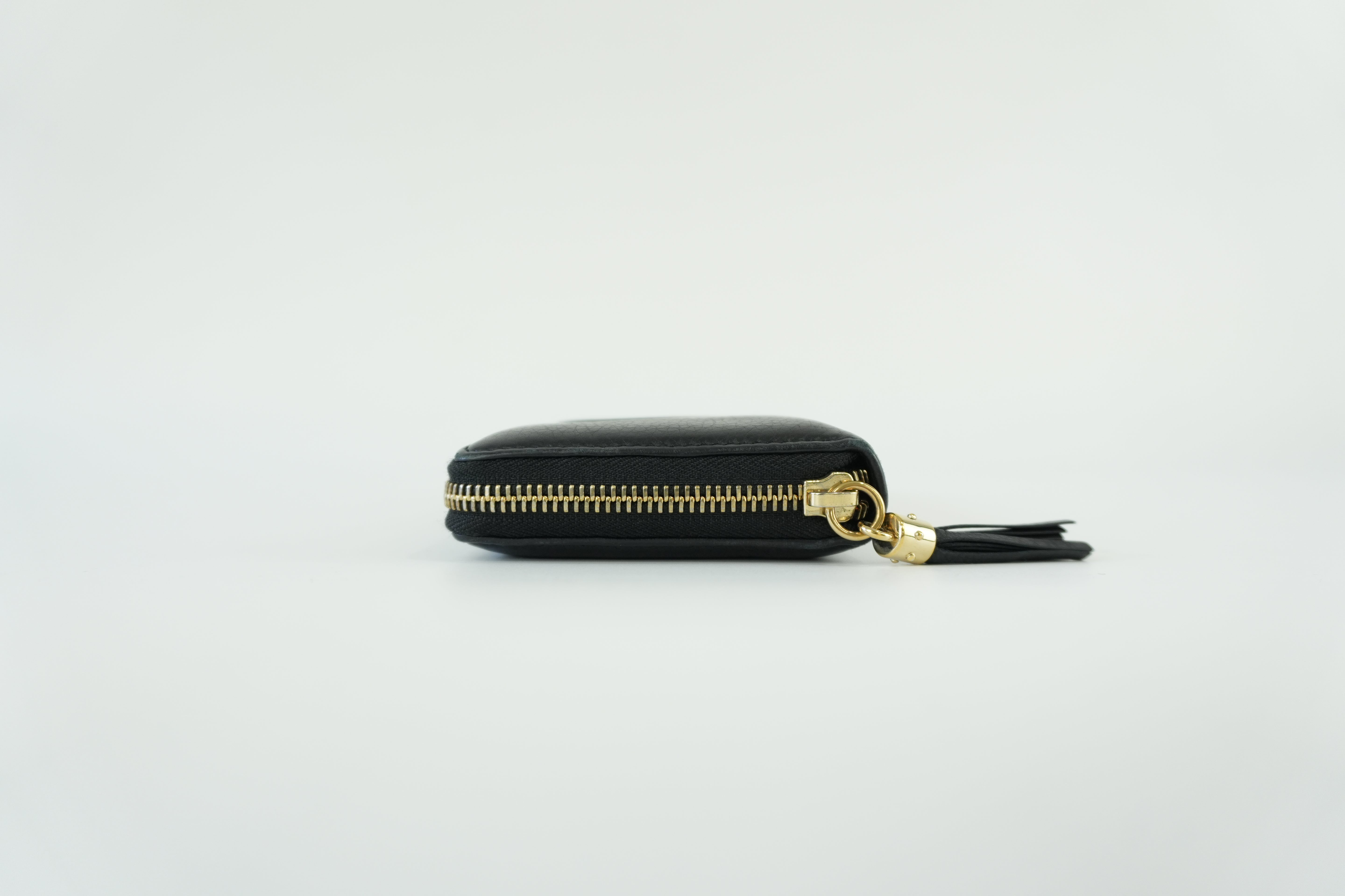 Gucci Soho Zippy Long Wallet Black Used