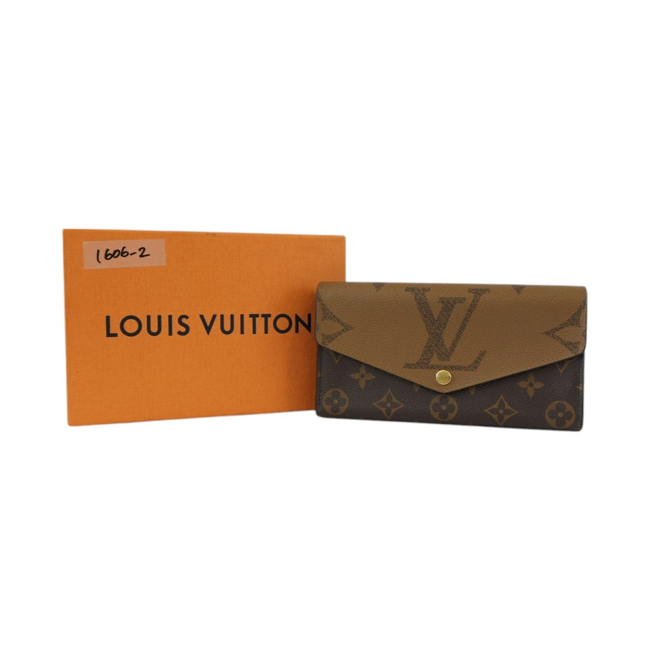 Louis Vuitton Reverse Monogram Sarah Wallet Used