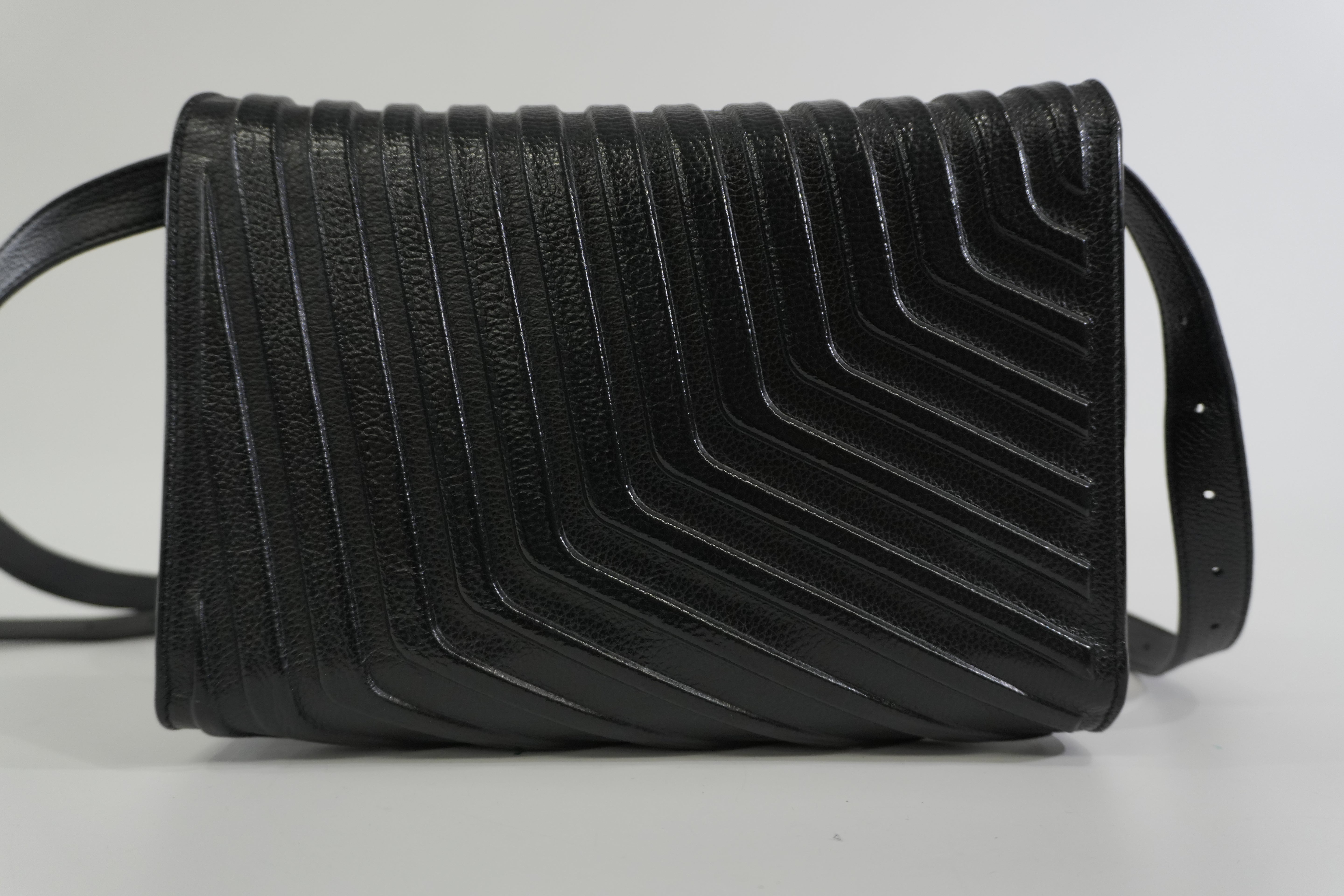 Pre-owned Balenciaga Car Flap Shoulder Bag Black