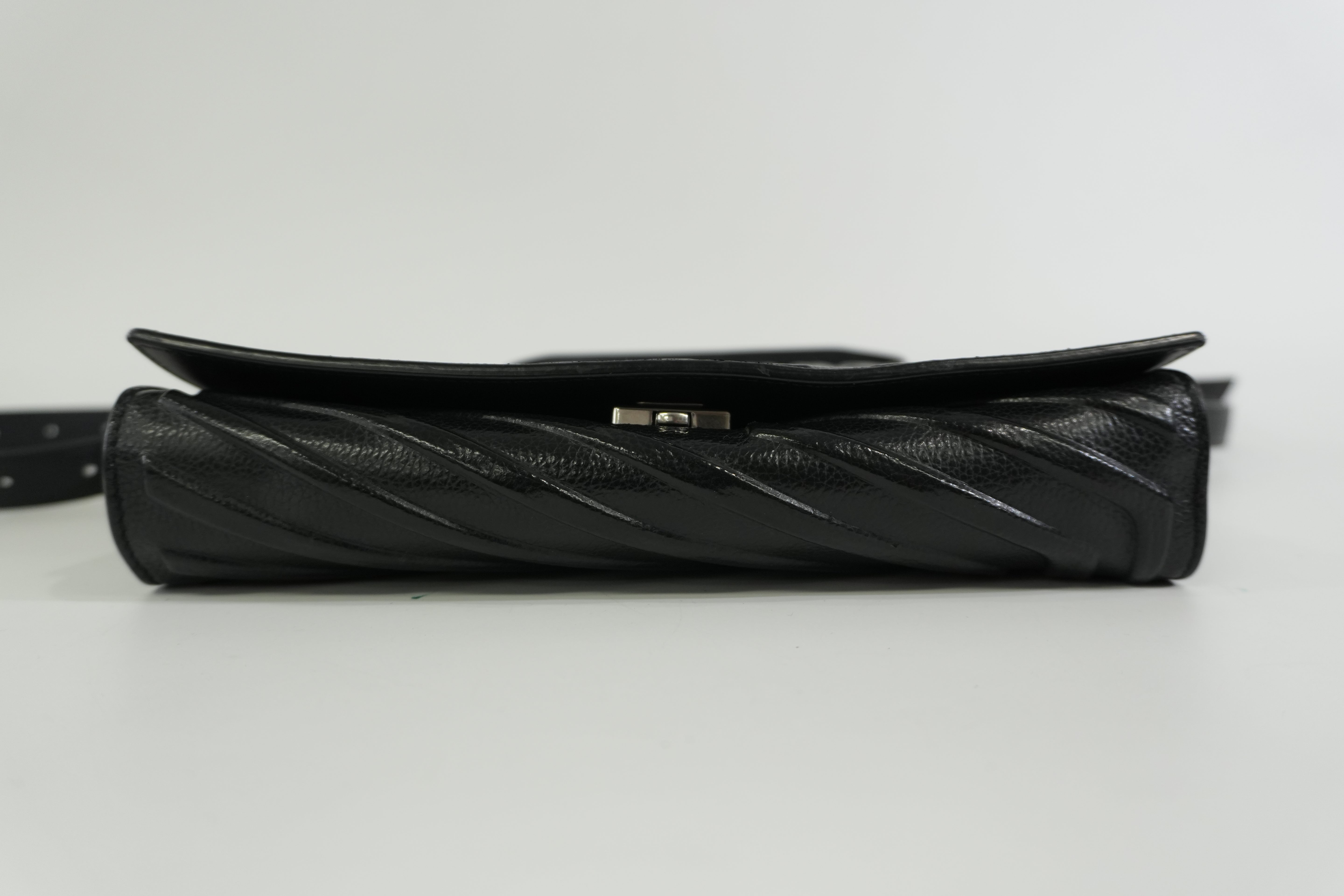 Pre-owned Balenciaga Car Flap Shoulder Bag Black