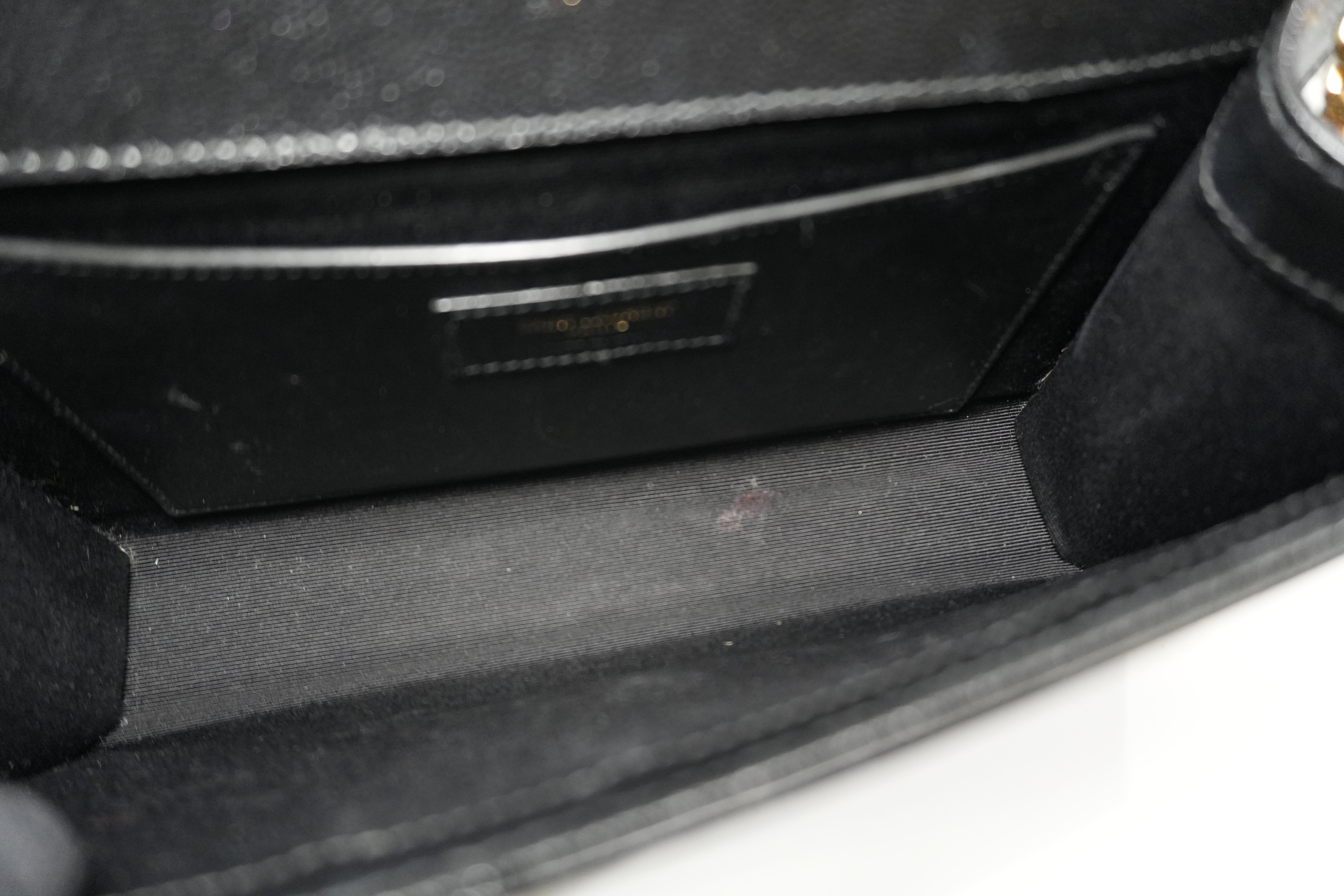 Pre-owned Saint Laurent Kate Chain Shoulder Bag Black