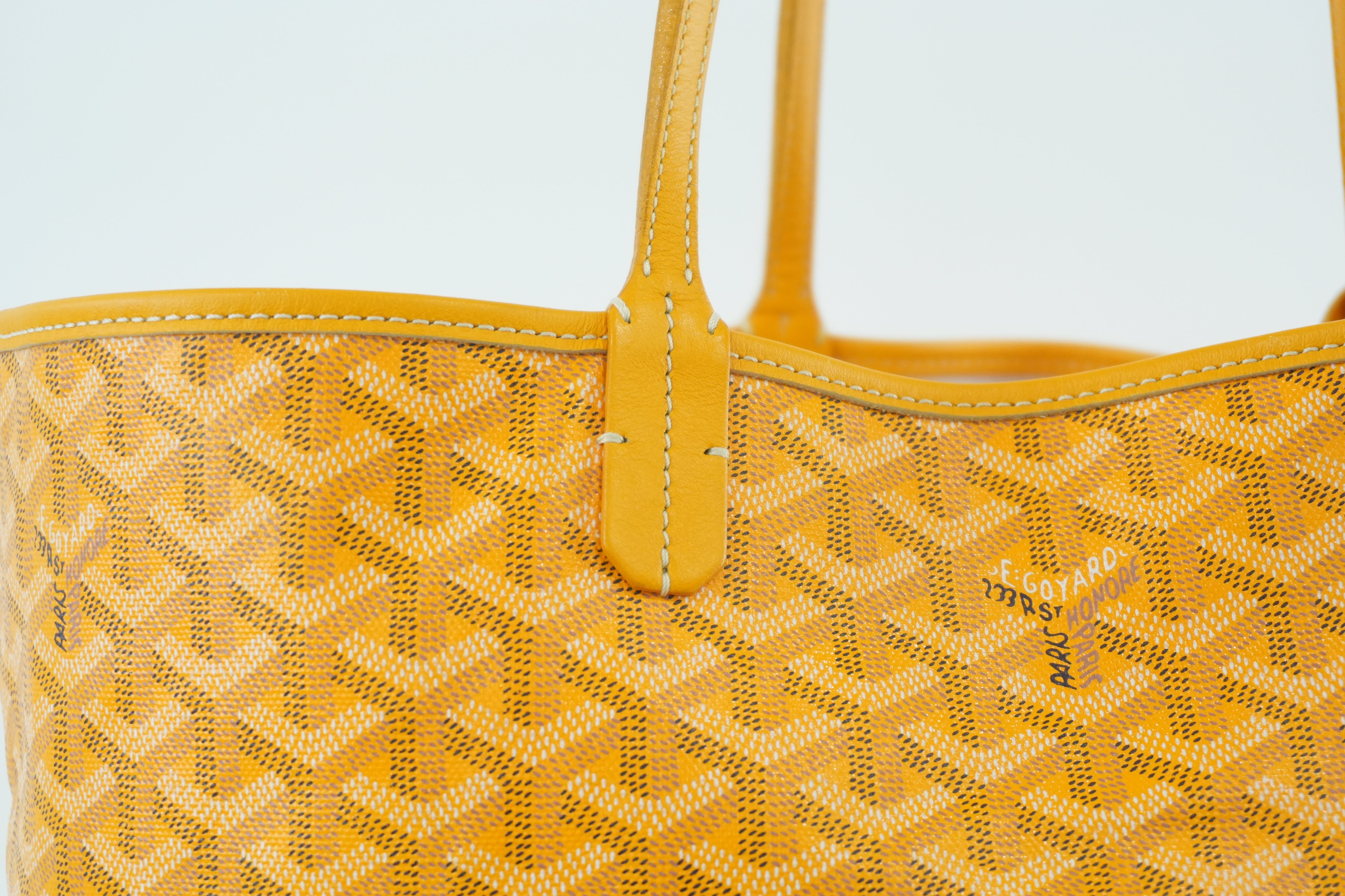 Goyard Saint Louis PM Yellow Used