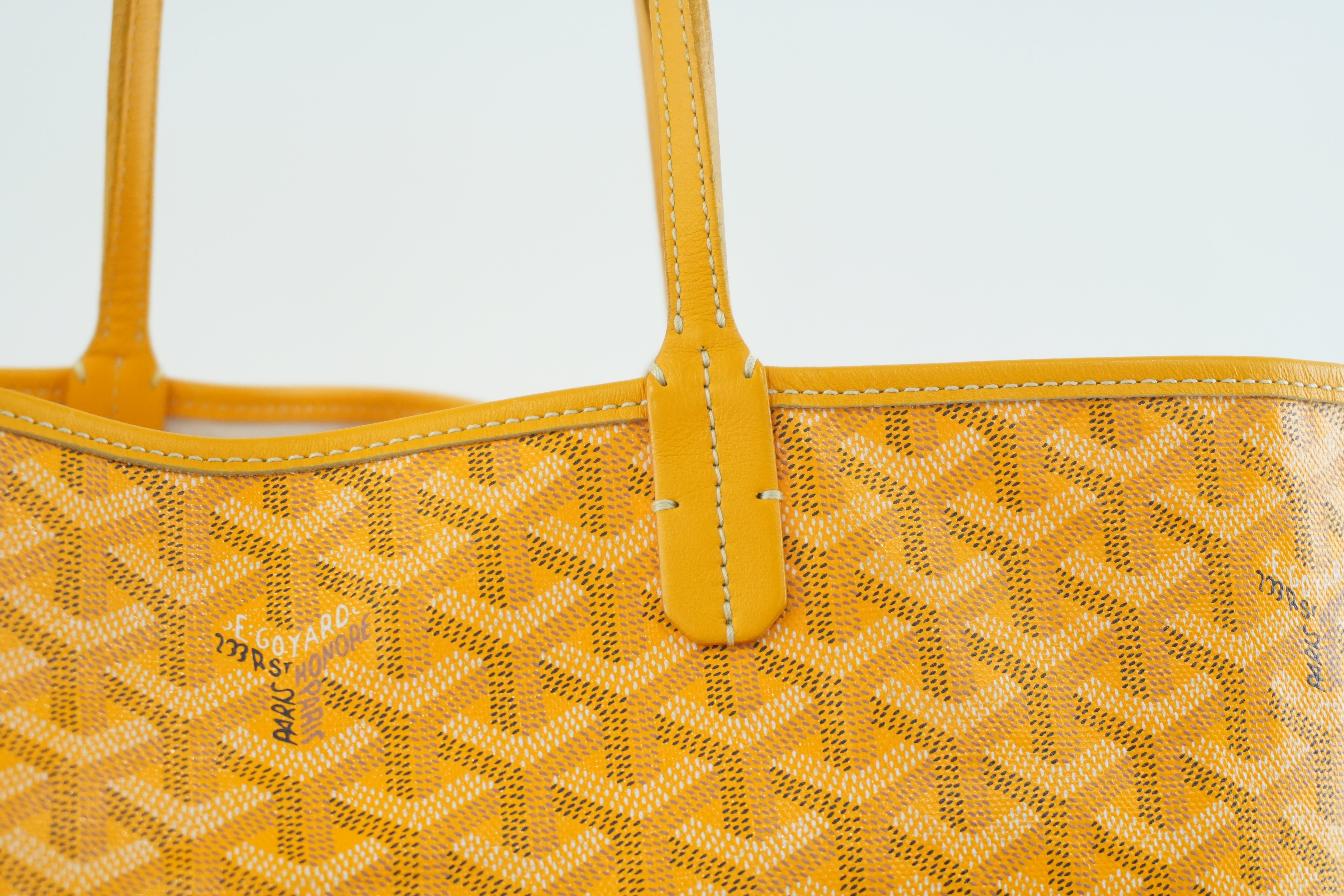 Goyard Saint Louis PM Yellow Used