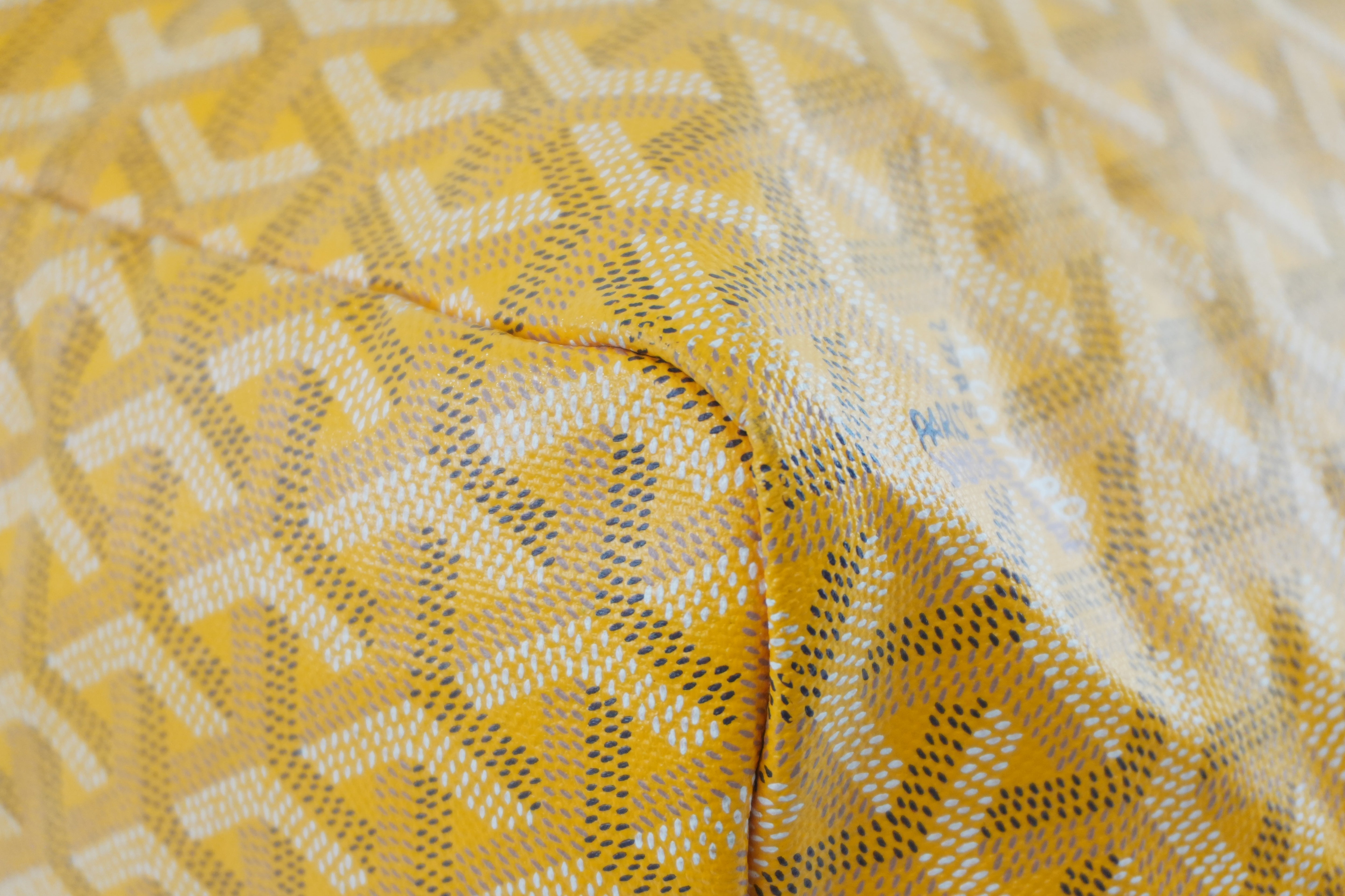 Goyard Saint Louis PM Yellow Used
