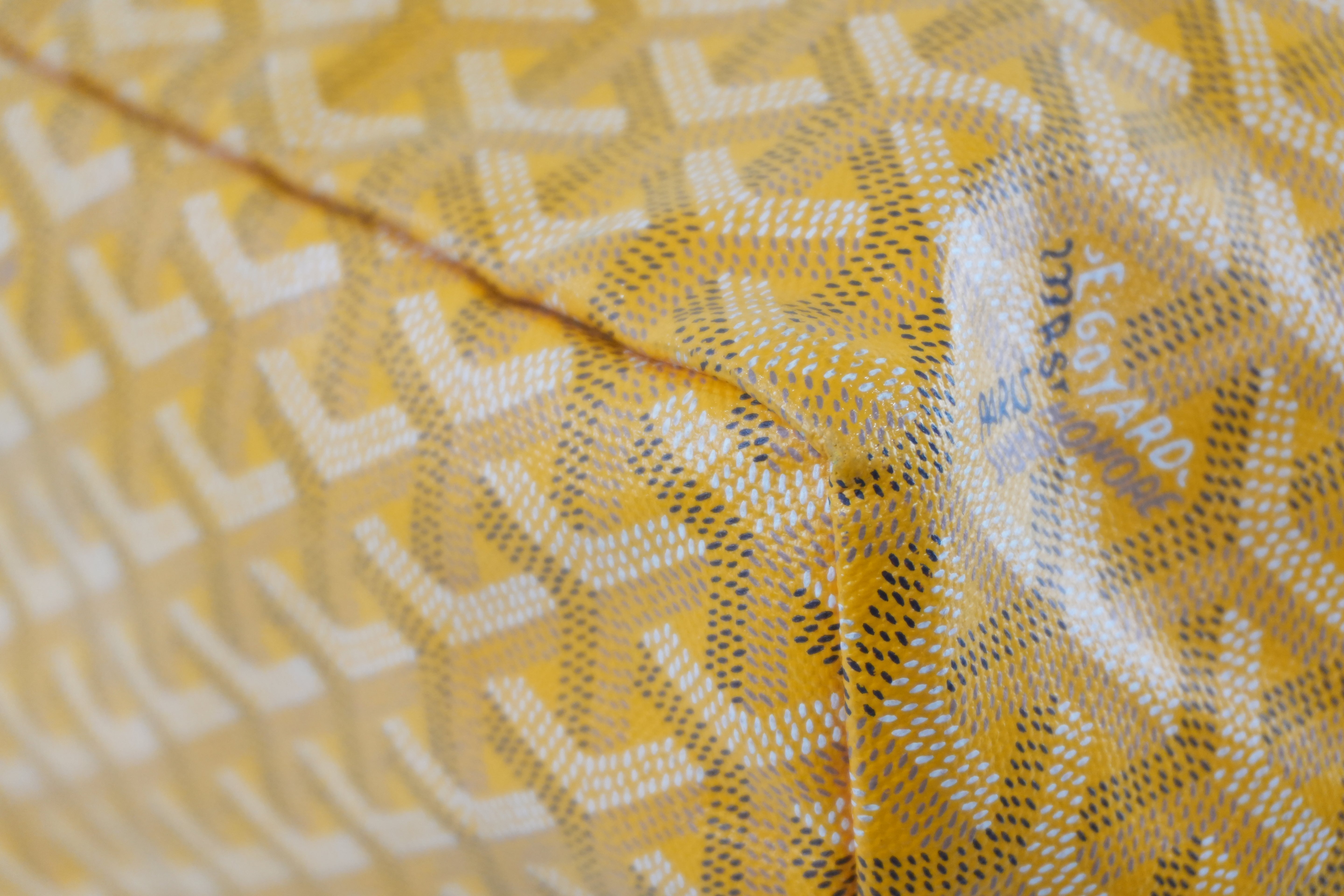 Goyard Saint Louis PM Yellow Used