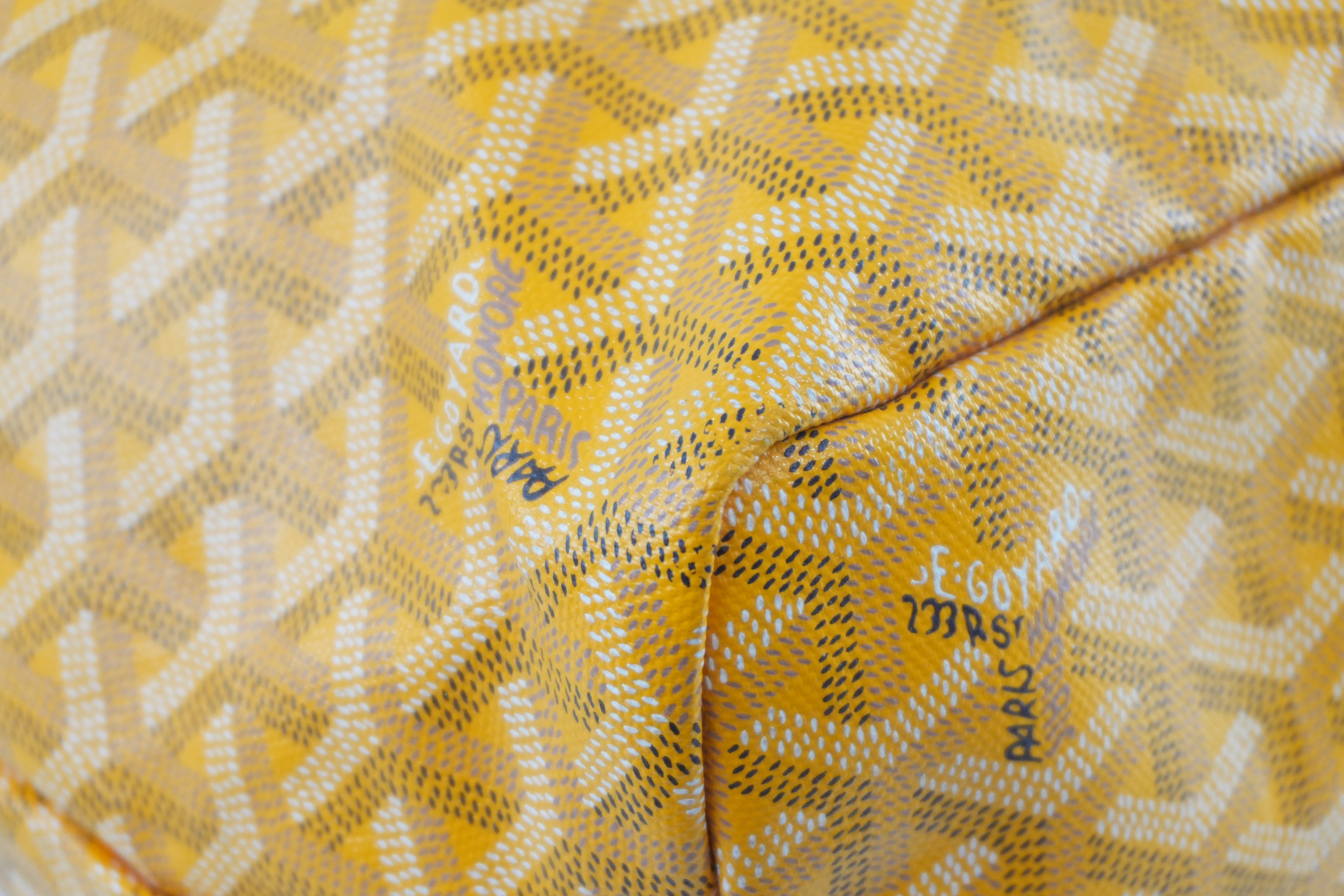 Goyard Saint Louis PM Yellow Used