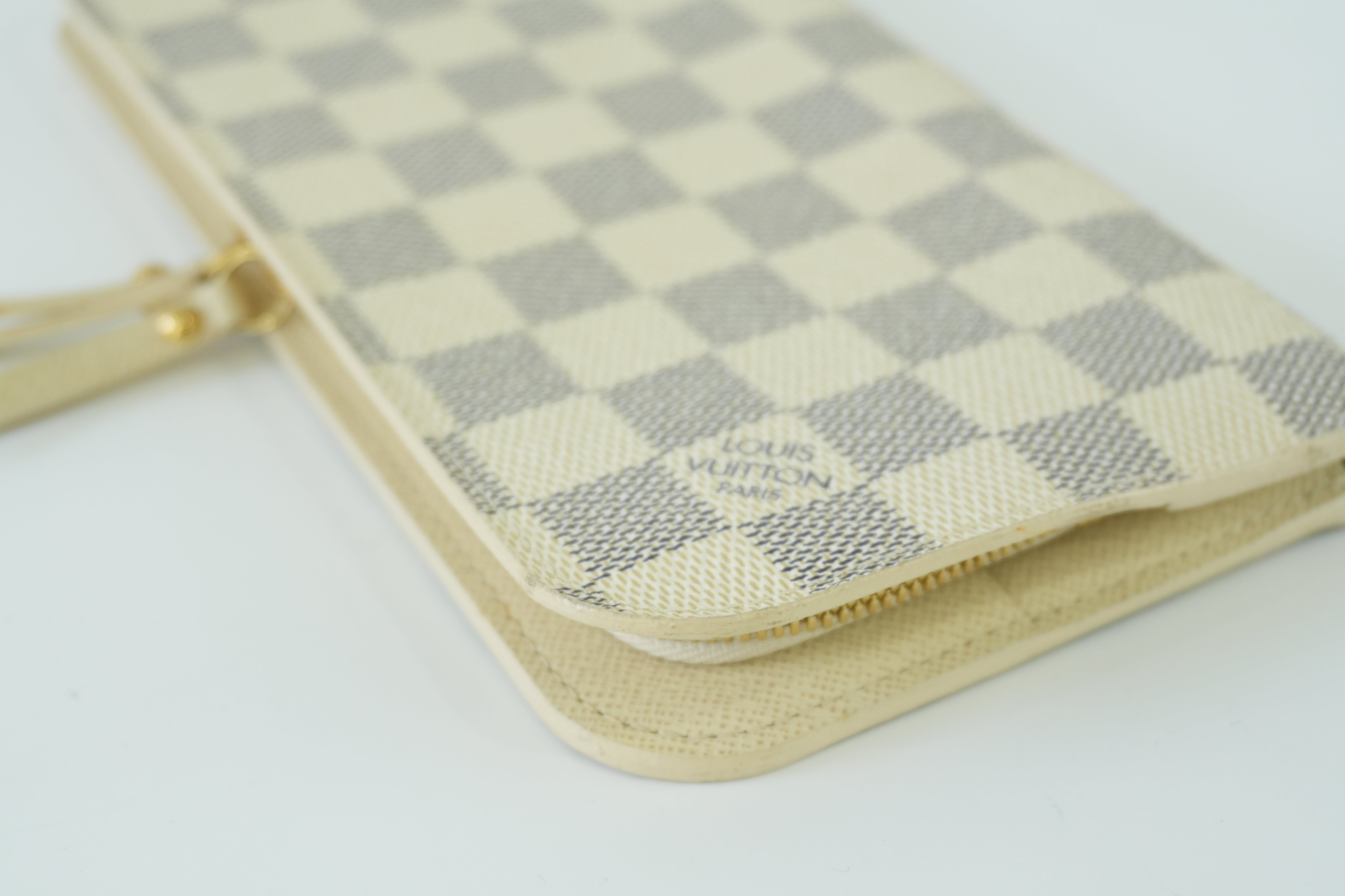 Louis Vuitton Damier Azur Insolite Wallet Used