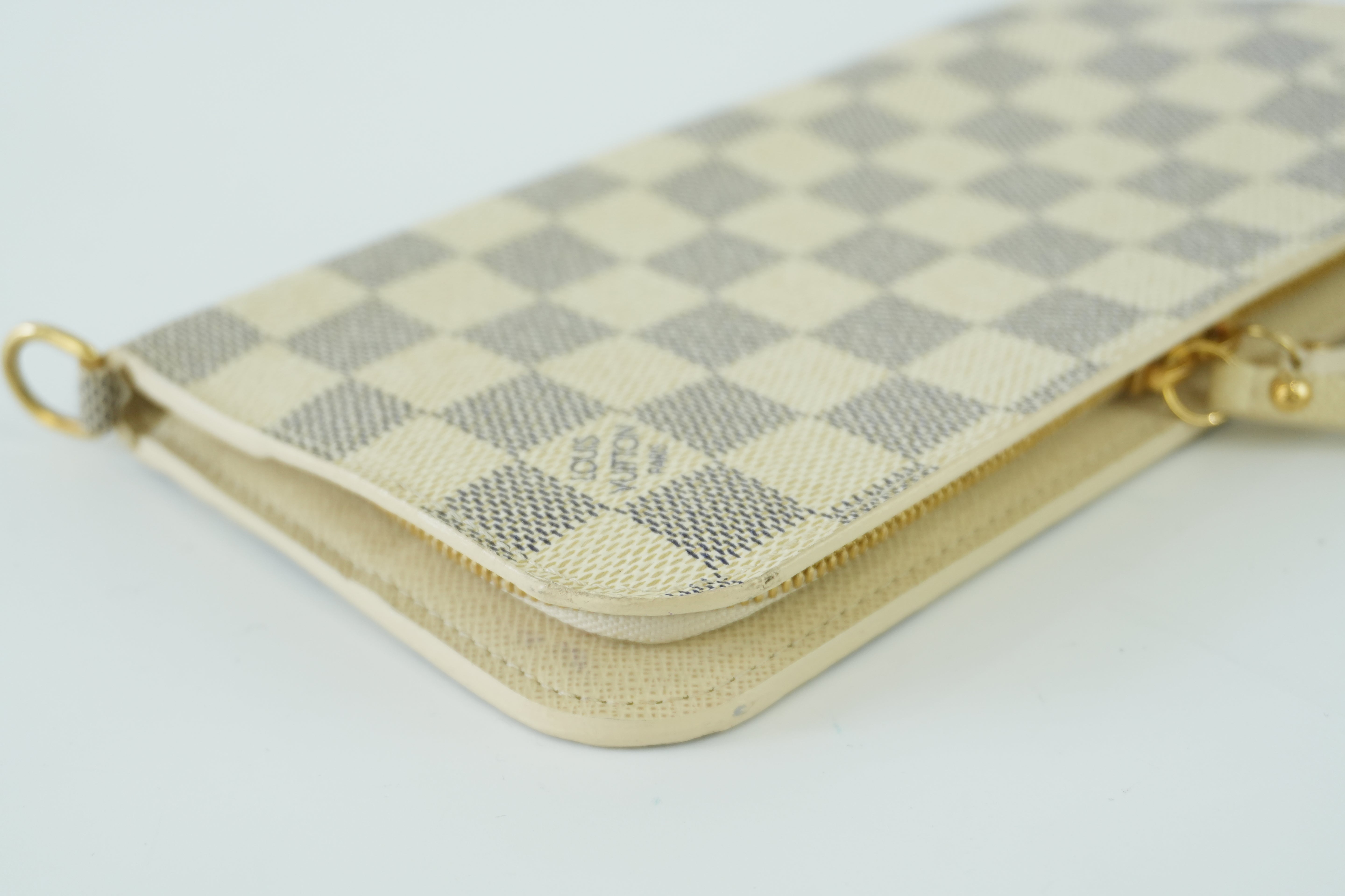 Louis Vuitton Damier Azur Insolite Wallet Used