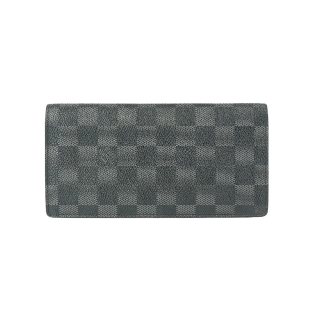 Louis Vuitton Damier Graphite Brazza Wallet Used