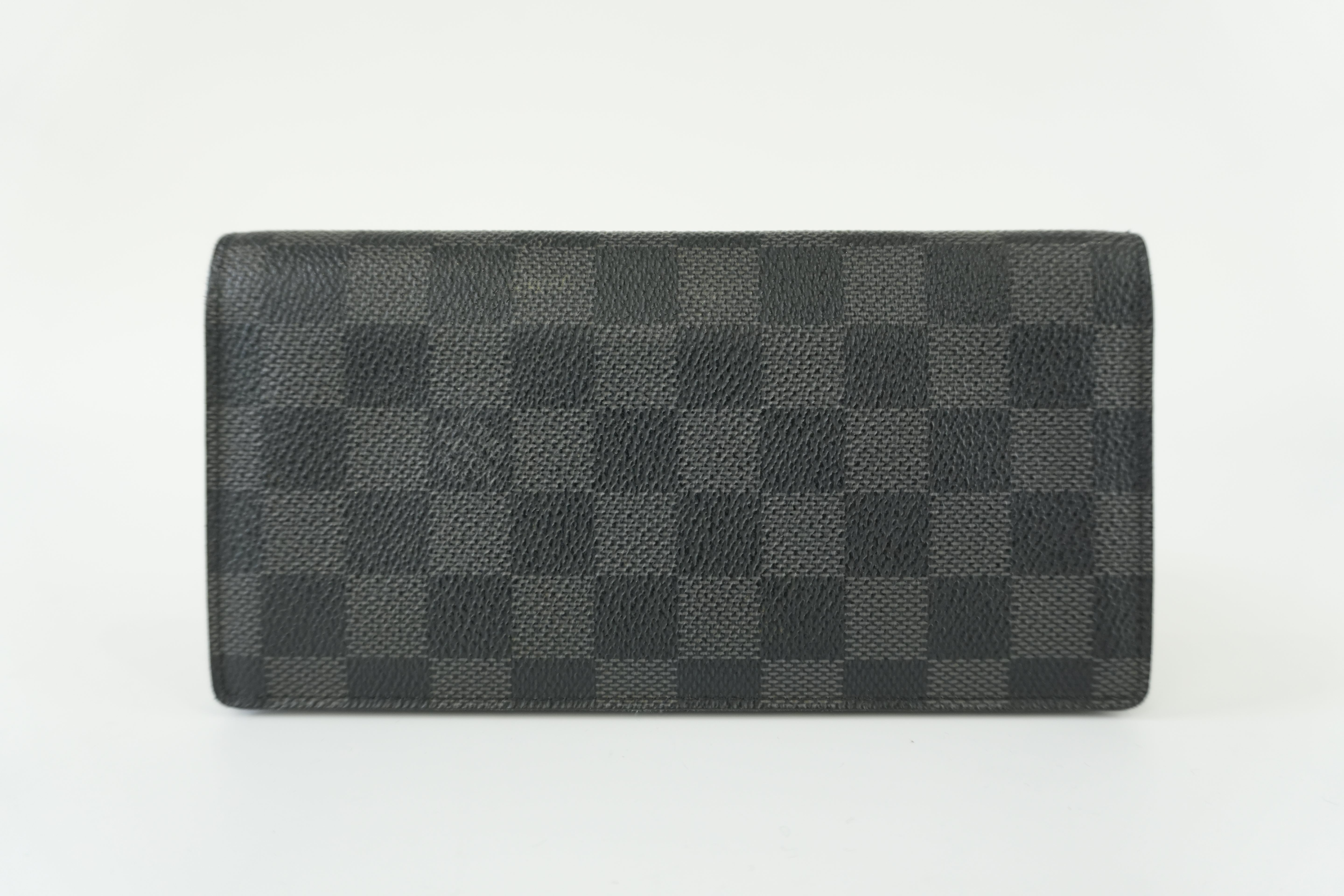 Louis Vuitton Damier Graphite Brazza Wallet Used