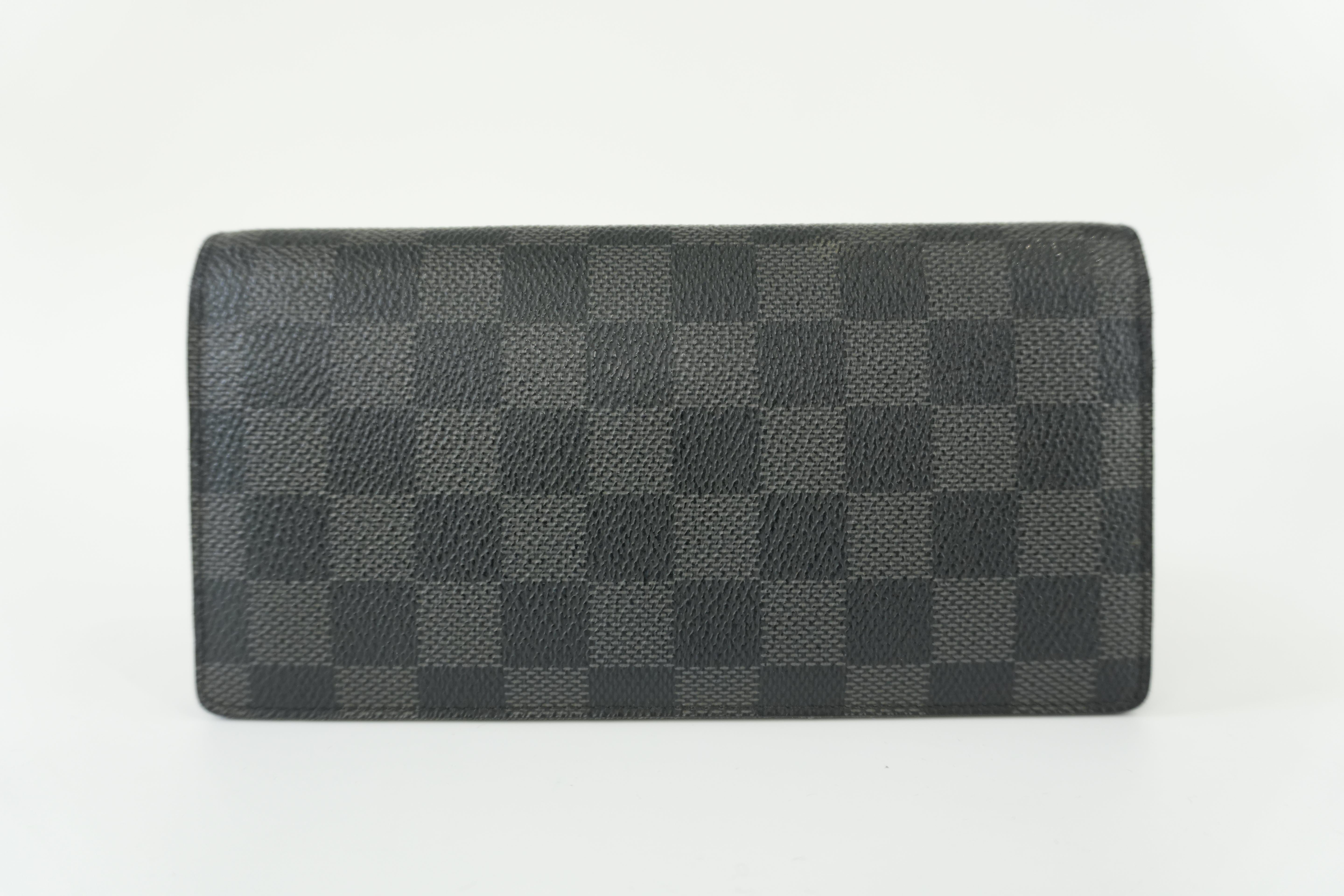 Louis Vuitton Damier Graphite Brazza Wallet Used