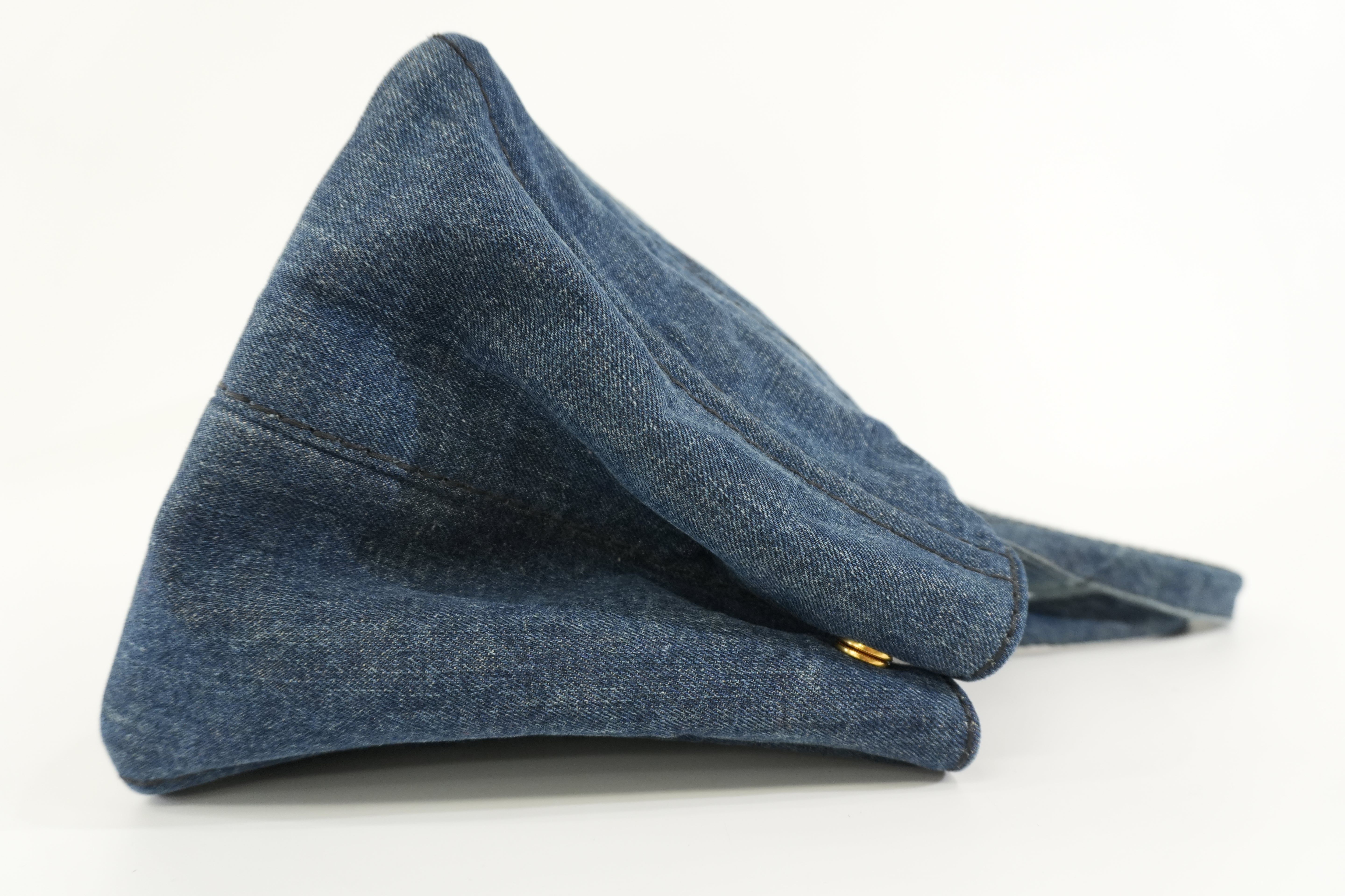 Pre-owned Prada Canapa Handbag Denim