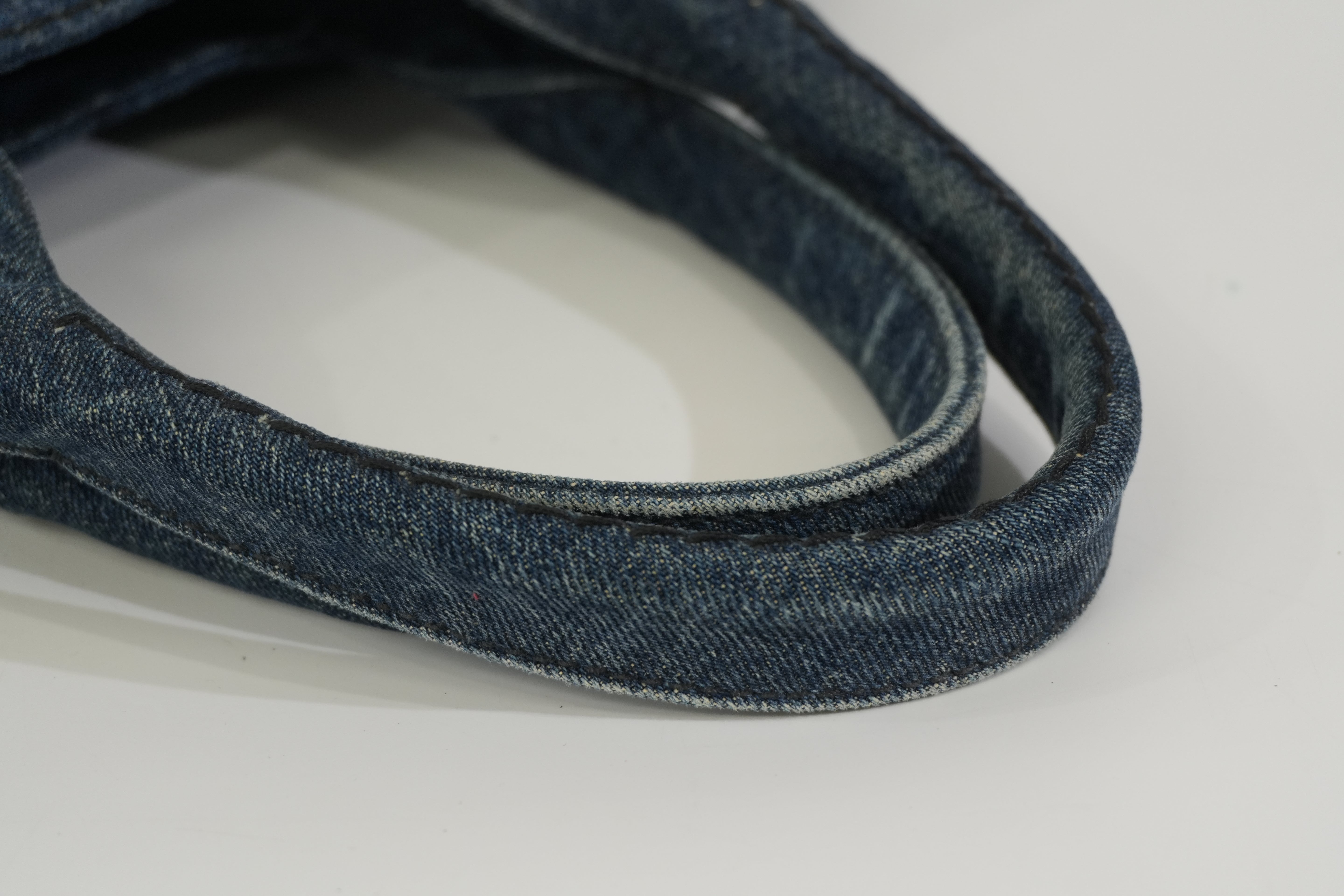 Pre-owned Prada Canapa Handbag Denim