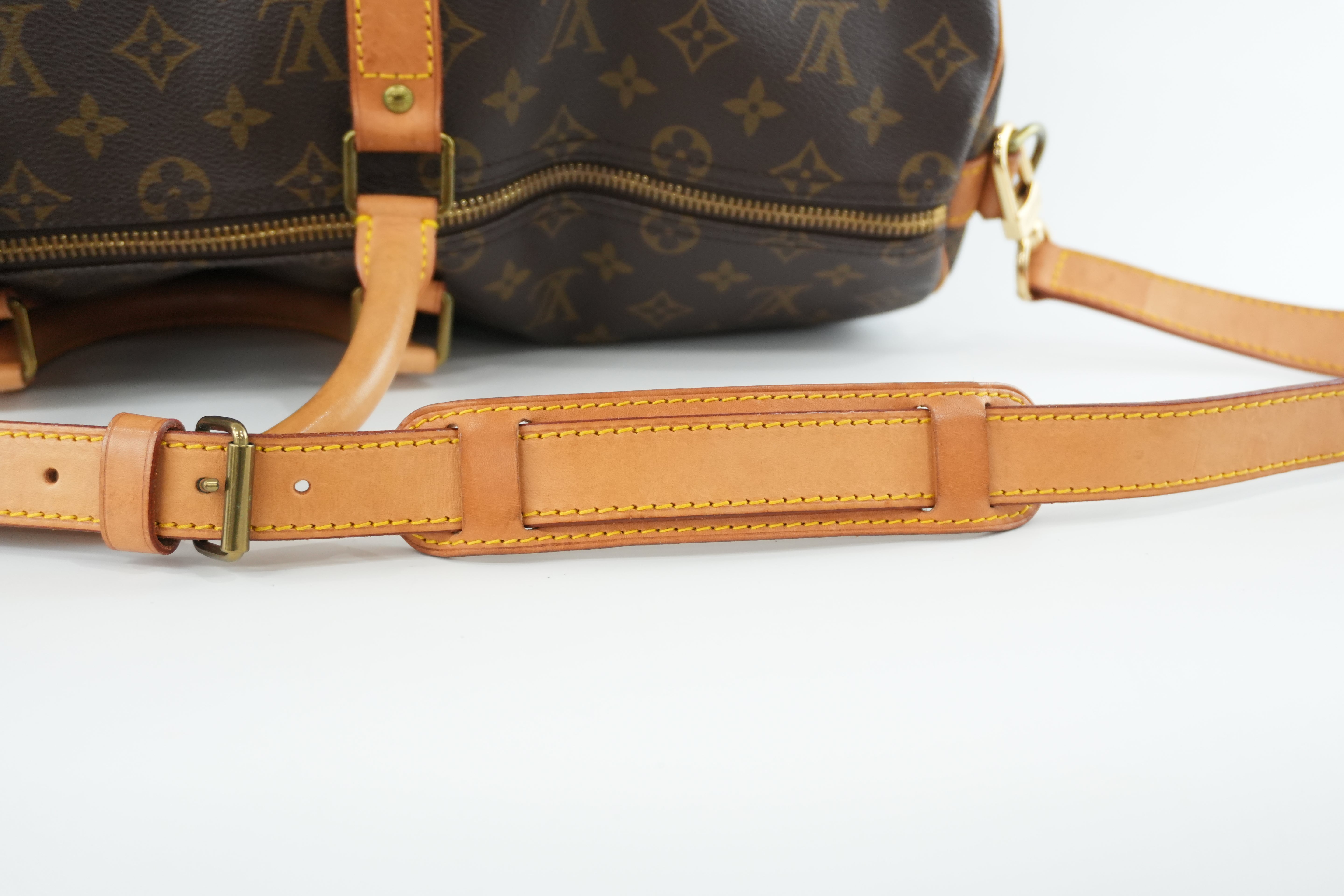 Louis Vuitton Monogram Keepall 50 Bandouliere Used